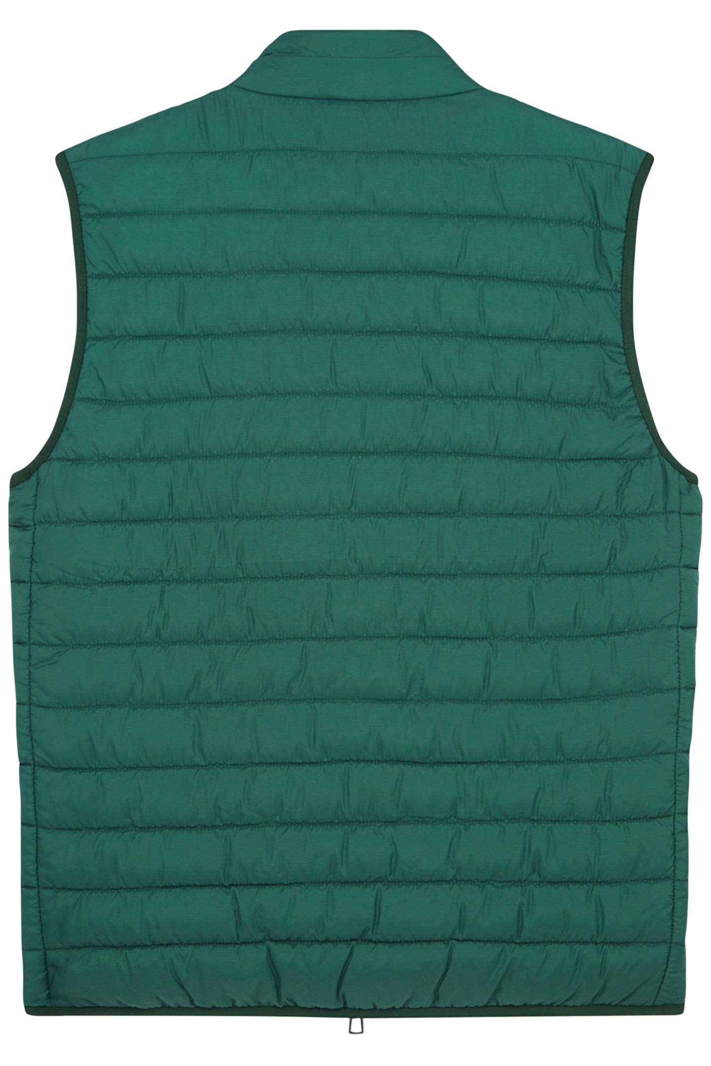MENS FIBRE DOWN PADDED GILET BOTTLE GREEN 2
