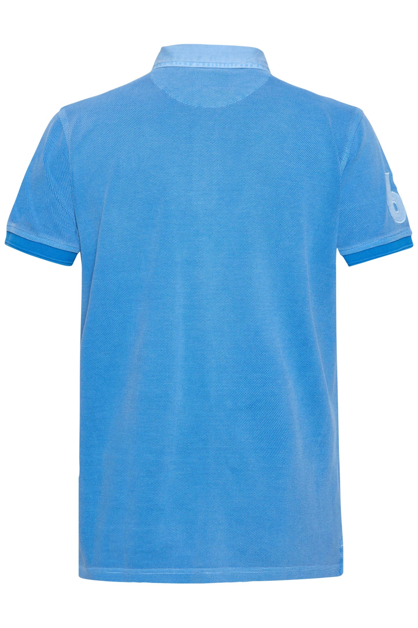 OSCARSI BADGE POLO BLUE SLIP STREAM 5