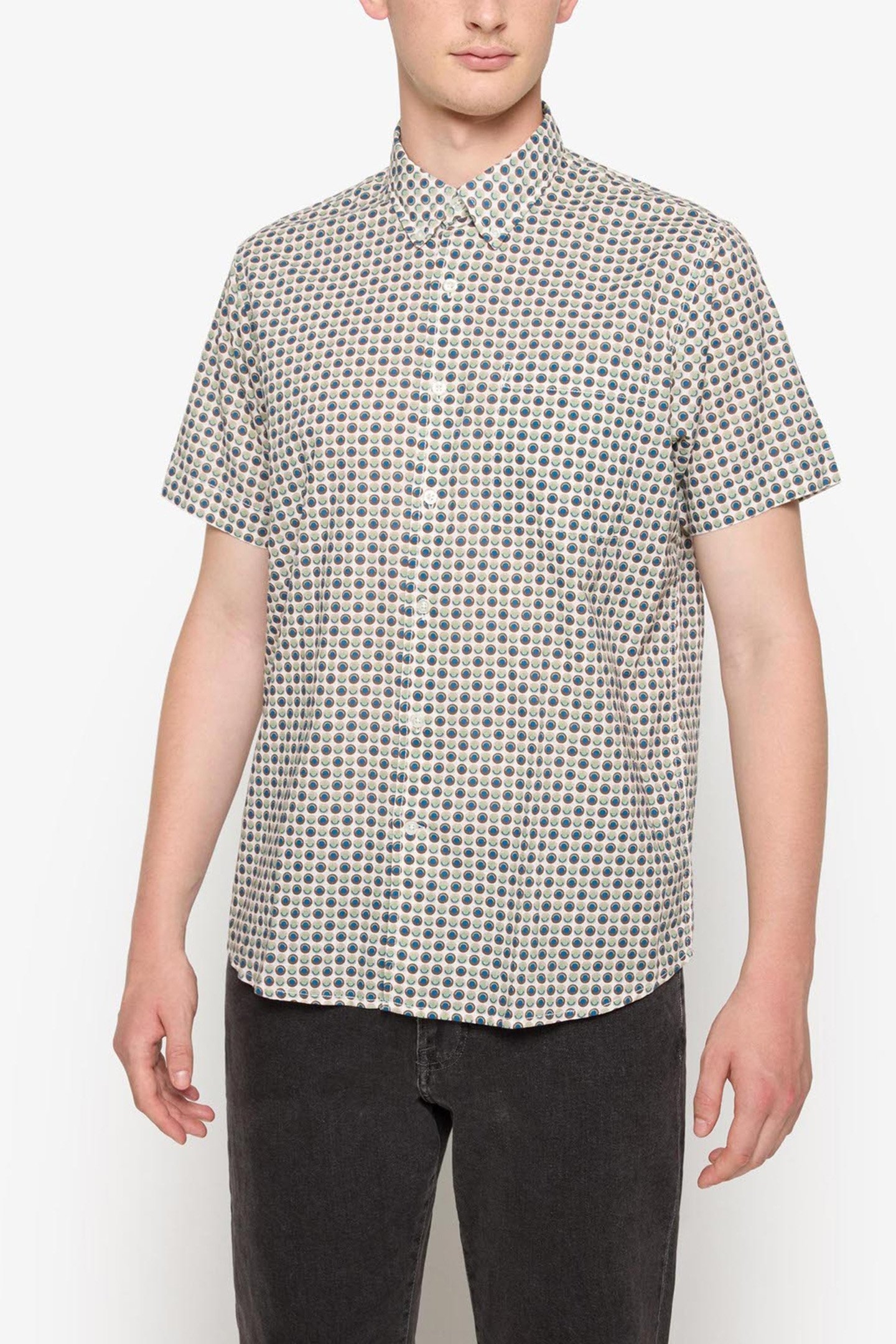 PINGOLSI PRINT SLUB HAZEL BROWN 1