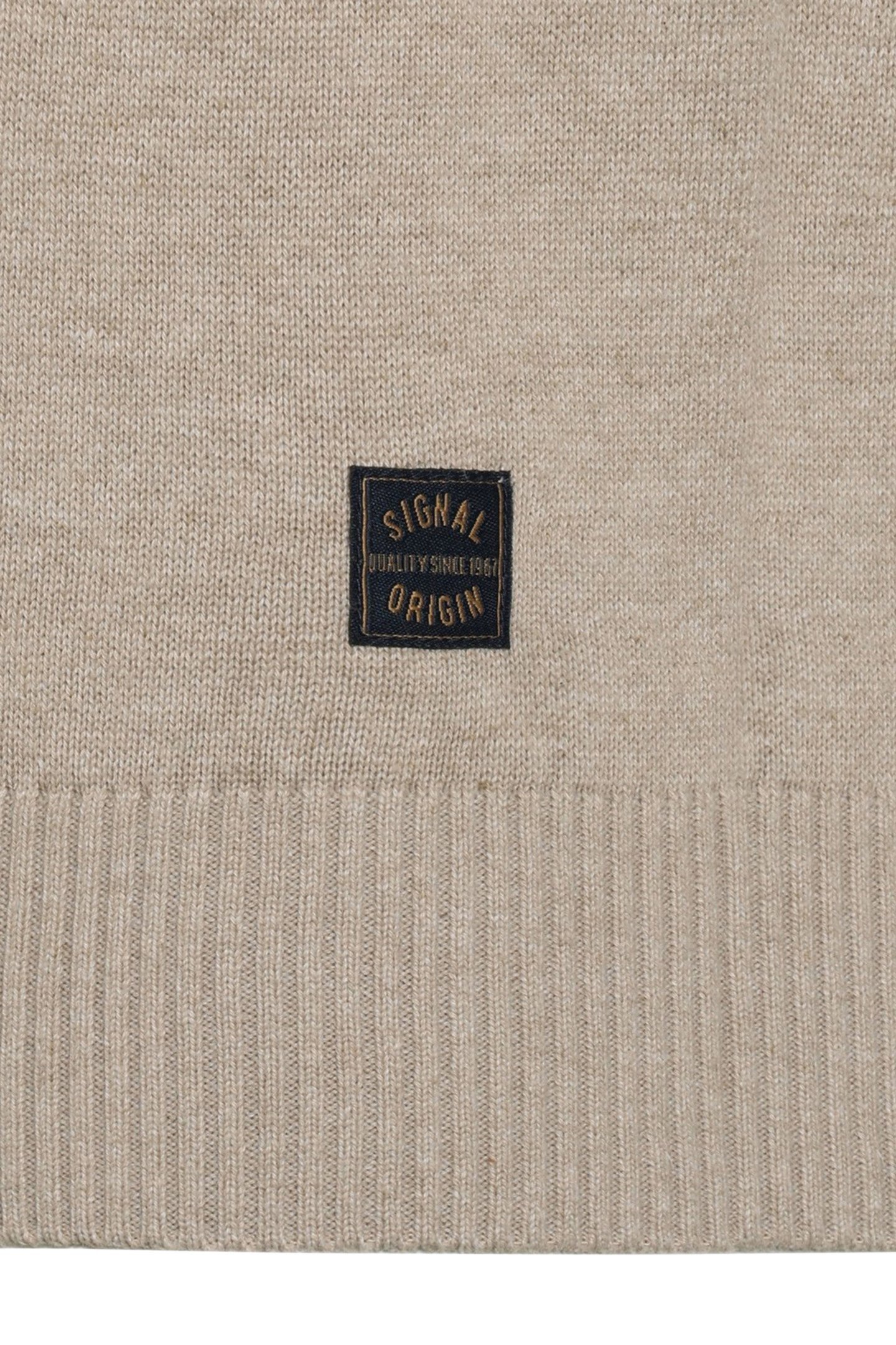 KLAUSSI HALFZIP + STRAW BEIGE MEL 7