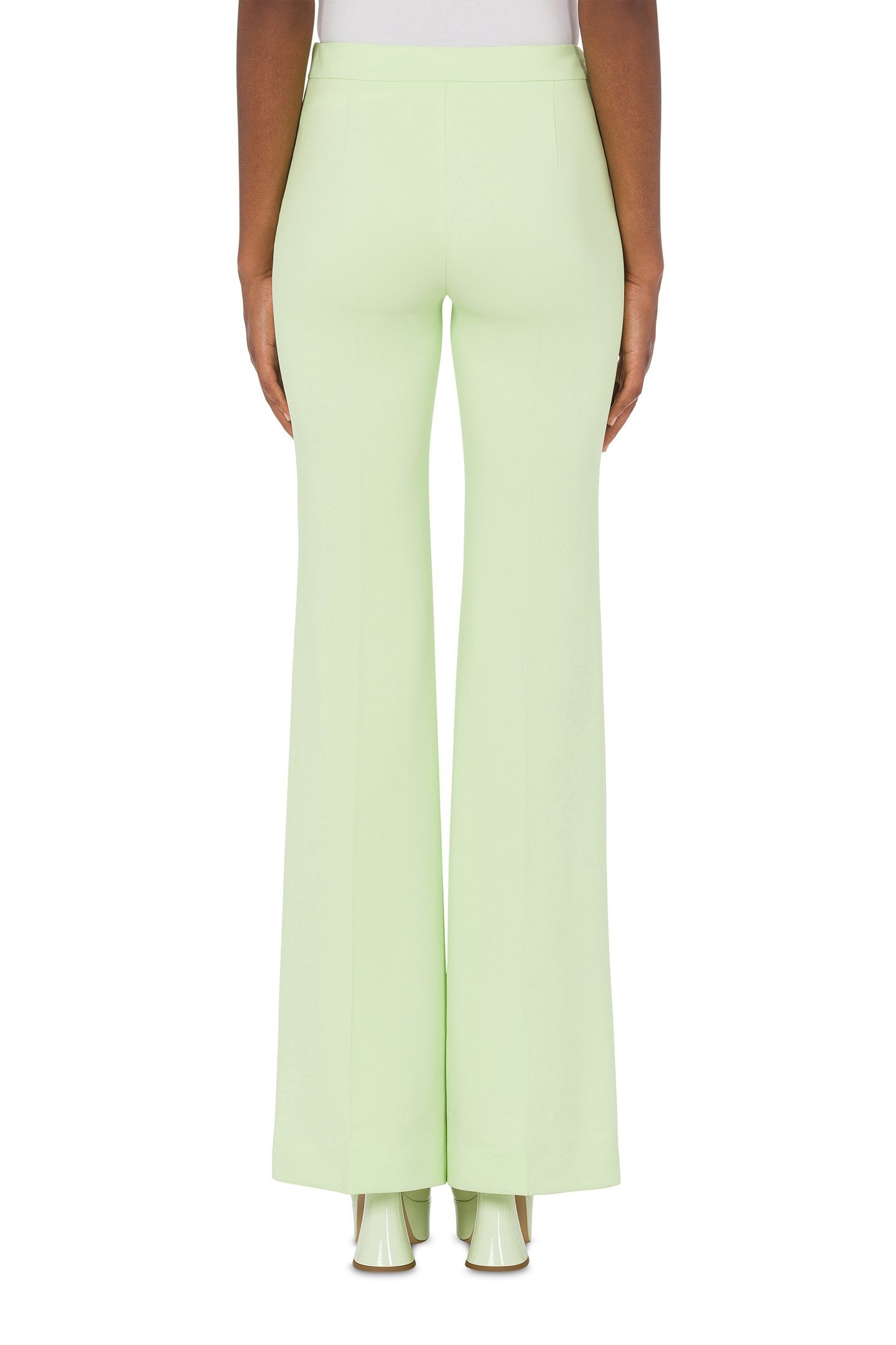 60'S CADY FLARED TROUSERS GREEN 2