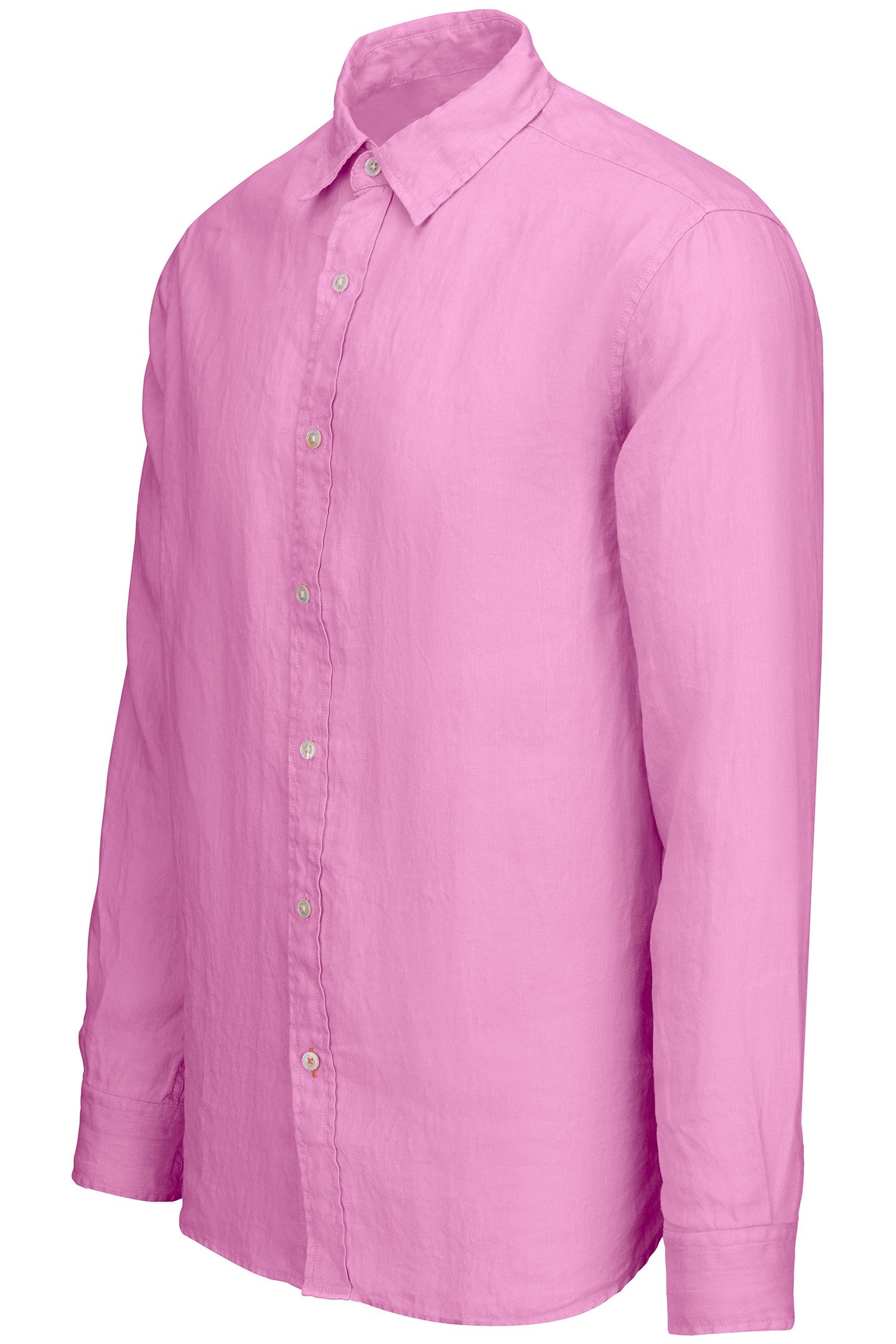 AMALFI LINEN SHIRT ORCHID 3
