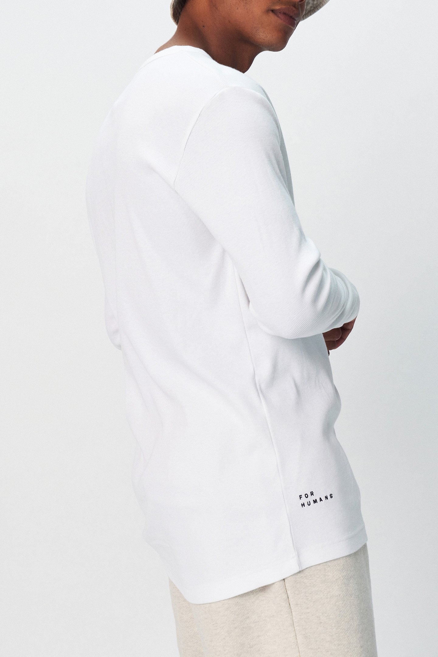 ALEX RIB JERSEY TEE WHITE 5