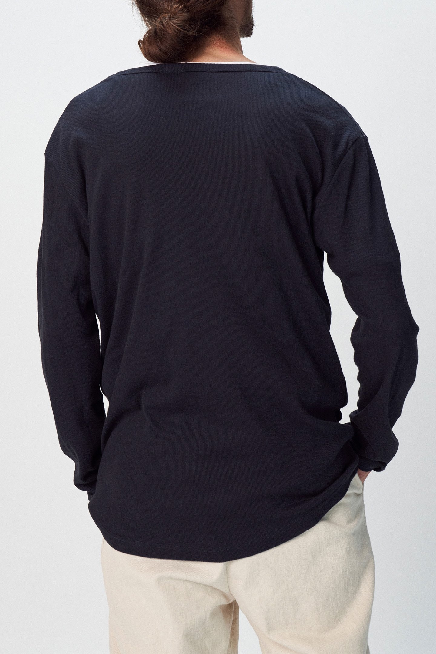 ALEX RIB JERSEY TEE DARK BLUE 2