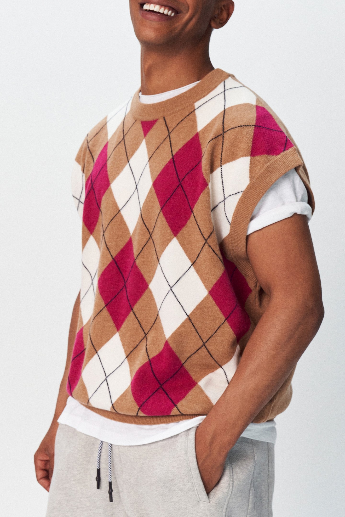 PARKER KNIT SPENCER CAMEL 4