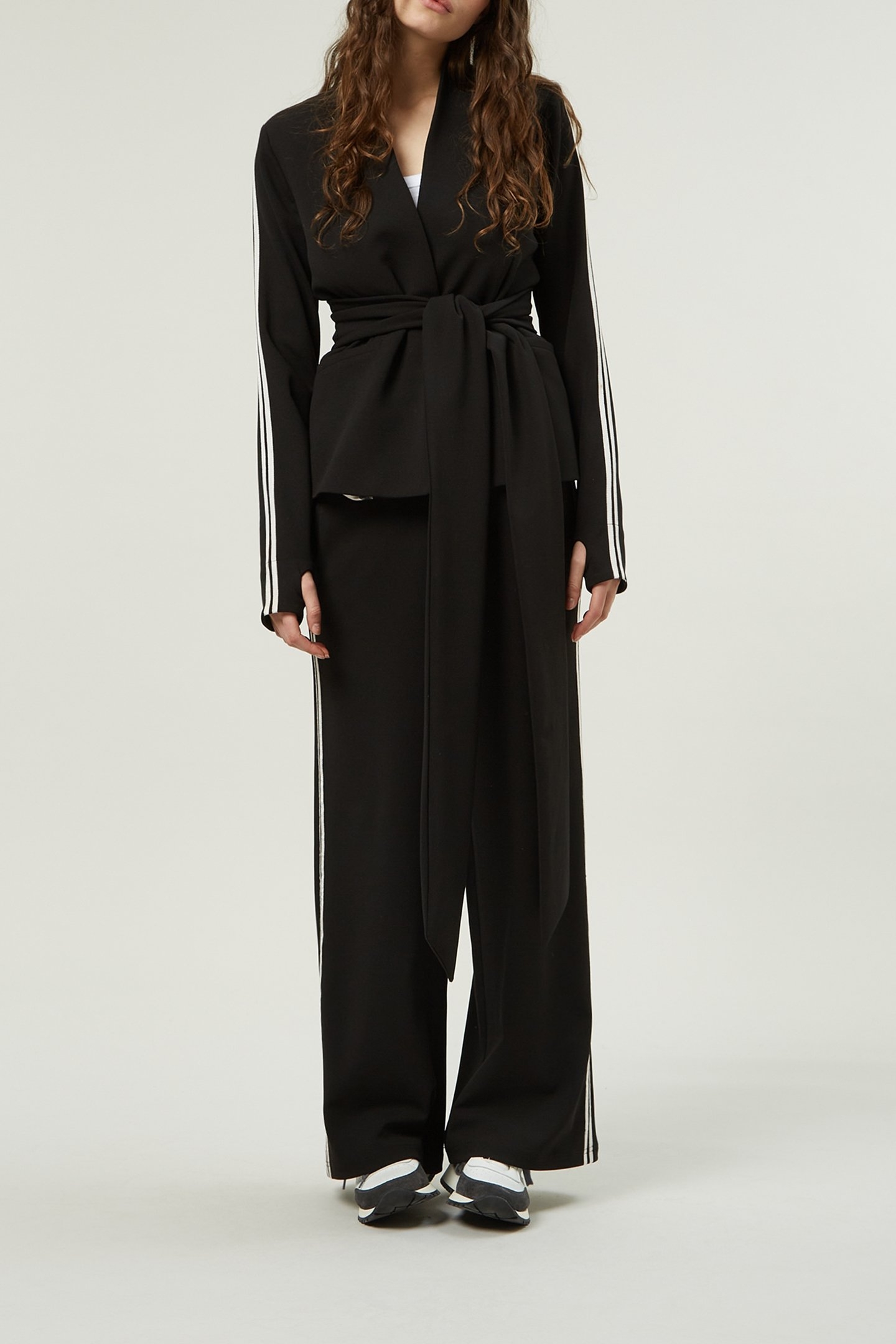 LOOSE PANTS CREPE BLACK 2