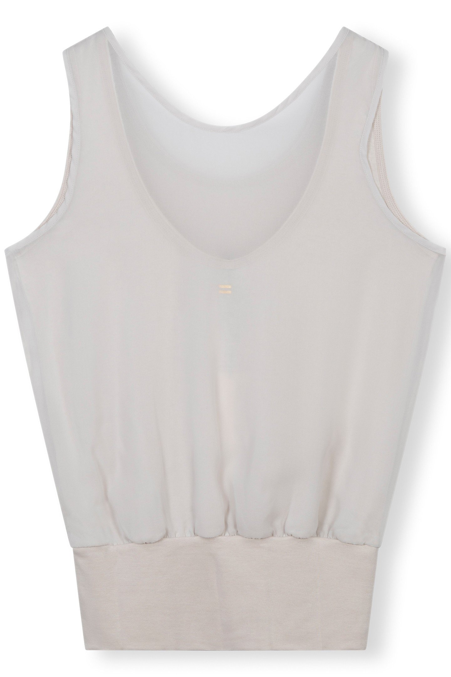 SLEEVELESS TOP CHIFFON LIGHT SAFARI 5