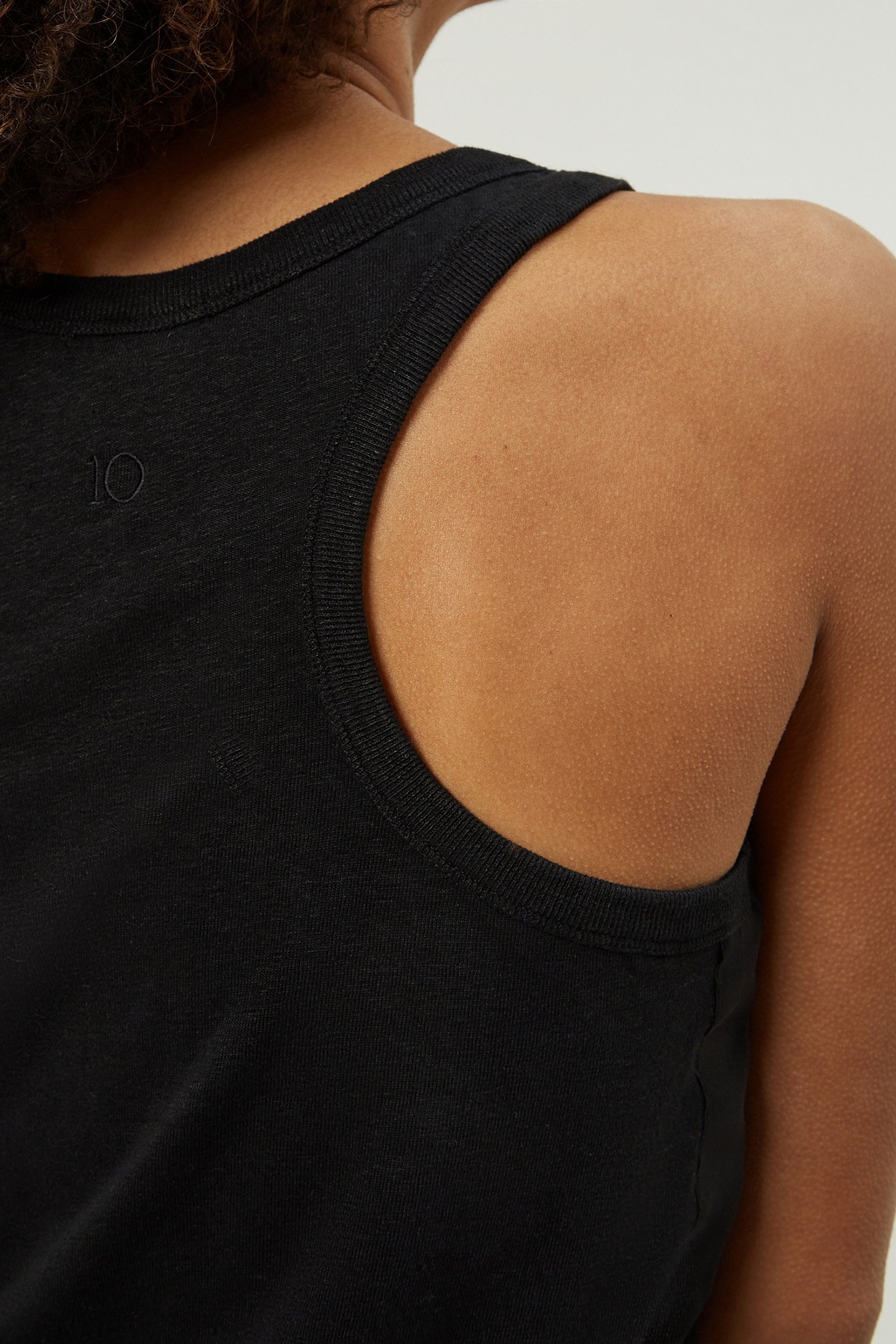 TANK TOP LINEN BLACK 6