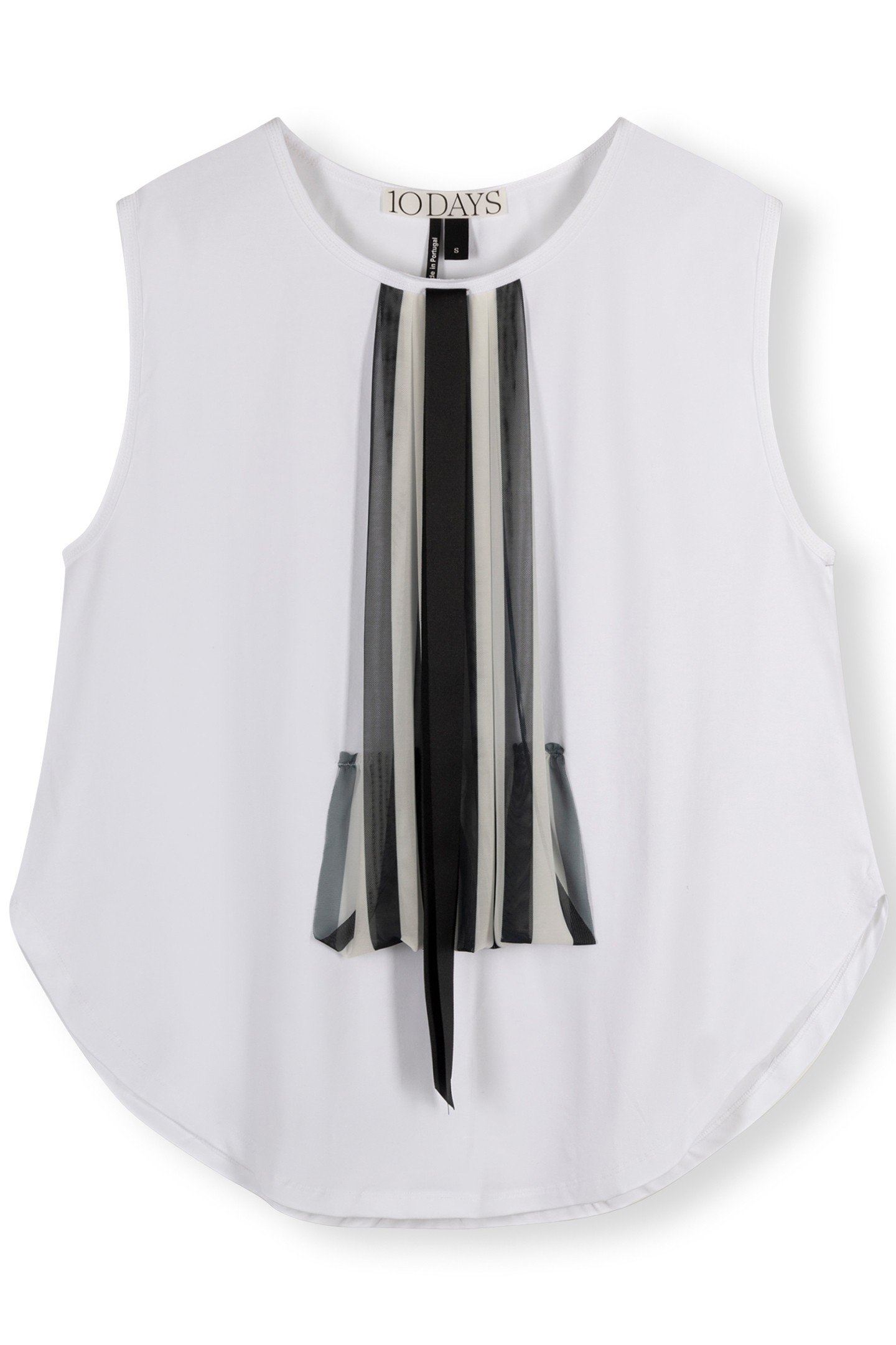 BOW TOP JERSEY WHITE 3