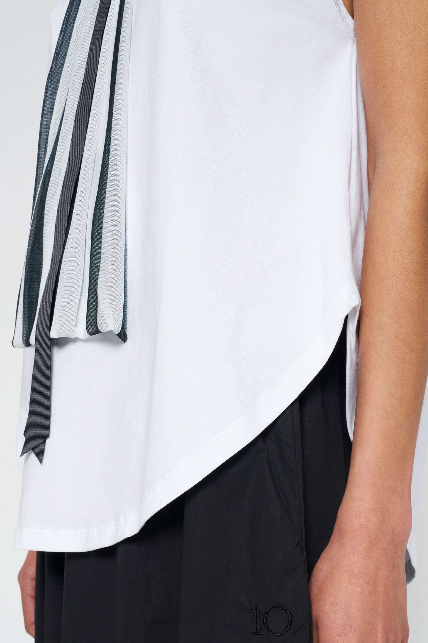 BOW TOP JERSEY WHITE 6