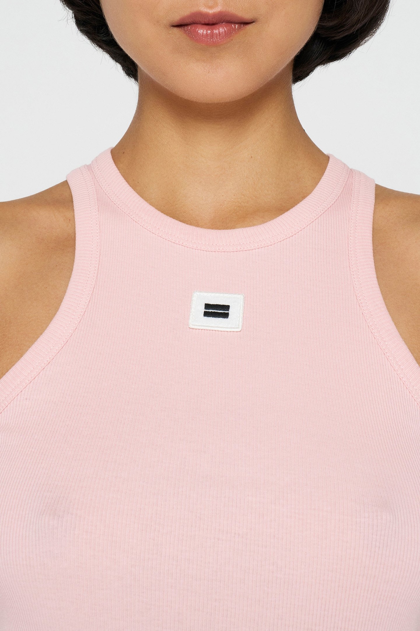 TANK TOP RIB DUSTY PEACH 6