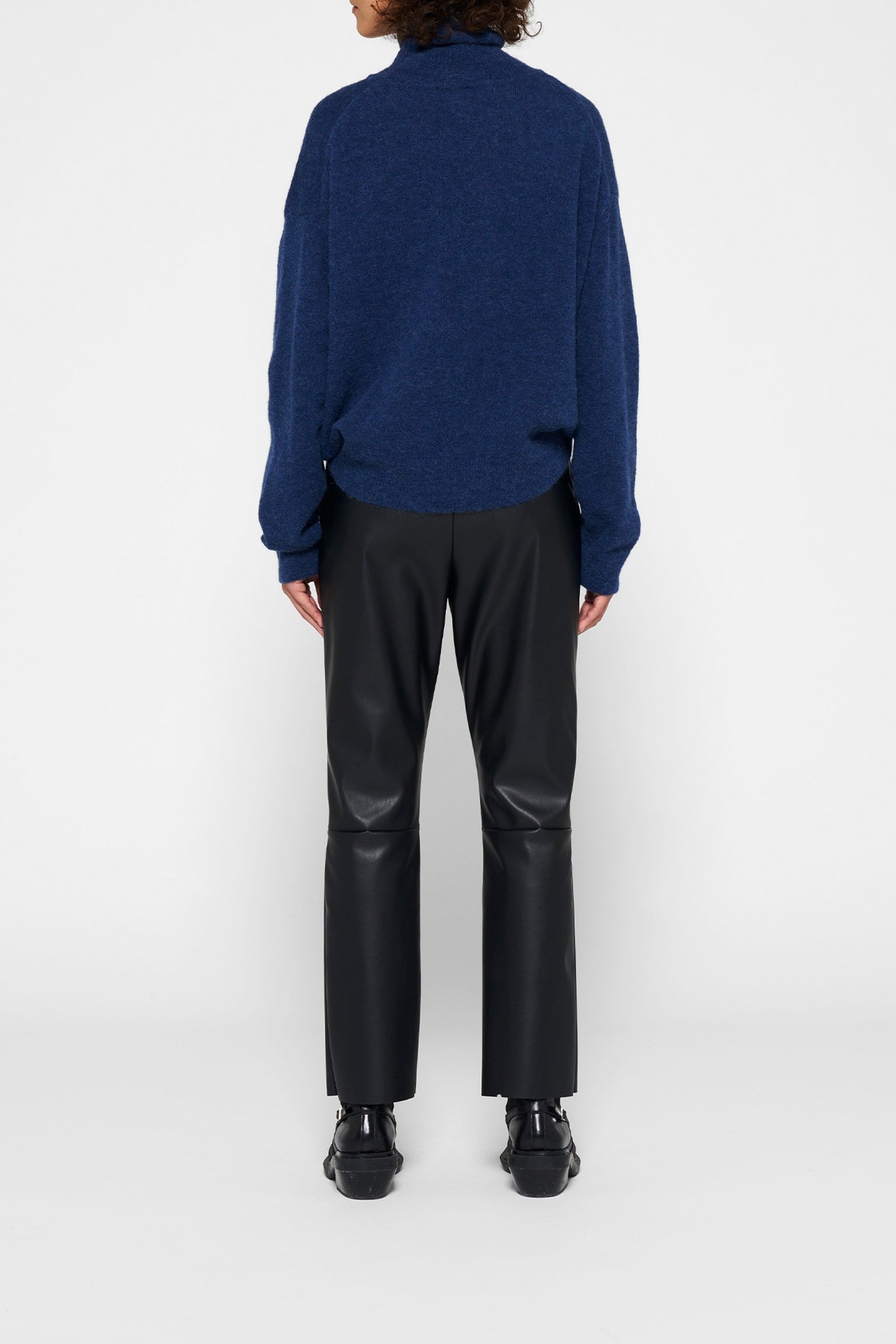 TURTLENECK SWEATER KNIT ELECTRIC BLUE 3