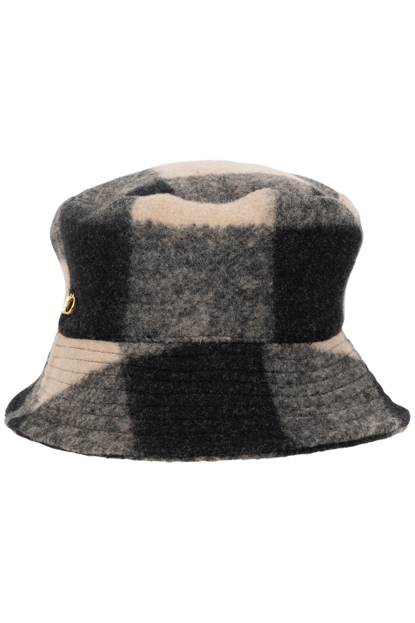 WOOL HAT CHECK SAFARI 1
