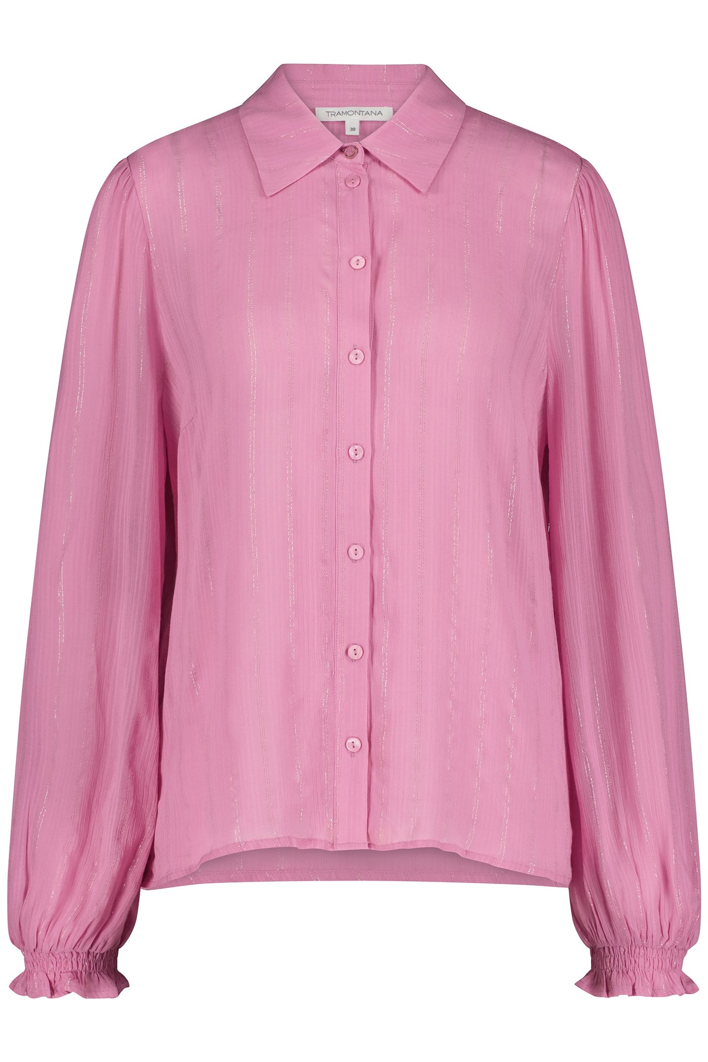 BLOUSE PUFF SLEEVE ROSE 2