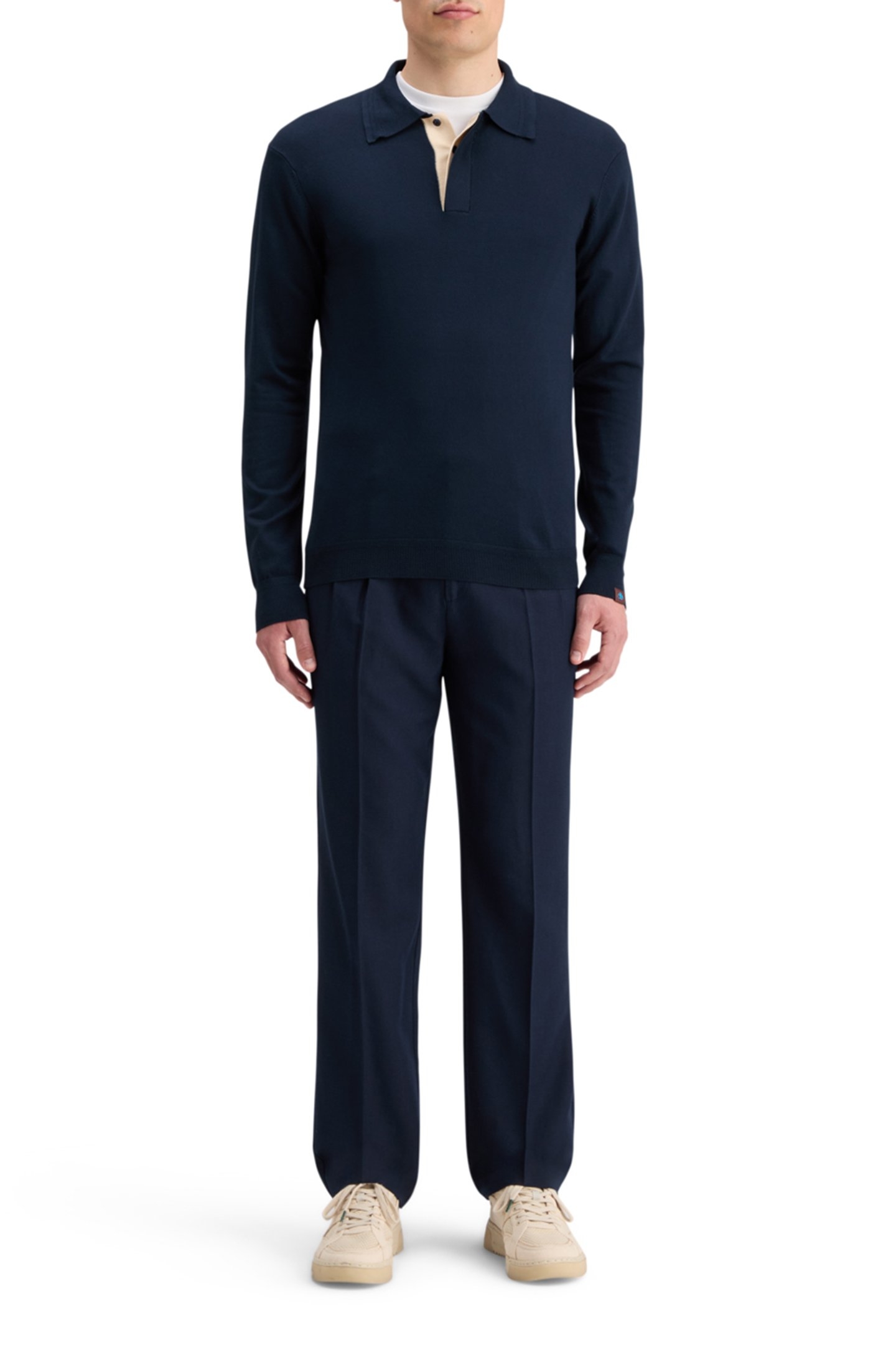 KNITTED POLO LONG SLEEVE NIGHT 3