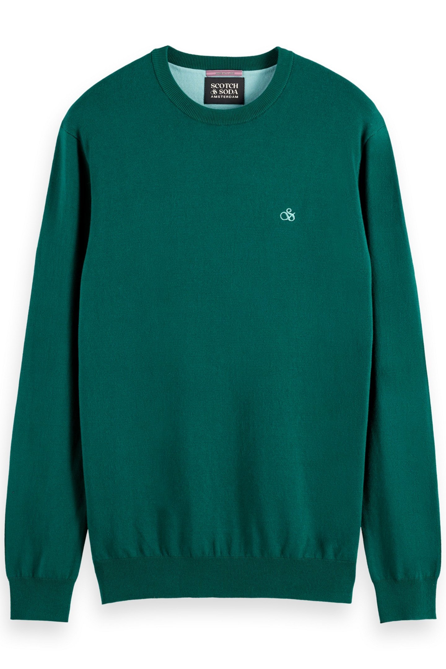 ESSENTIAL VISCOSE SWEATER WINGBACK GREEN 4