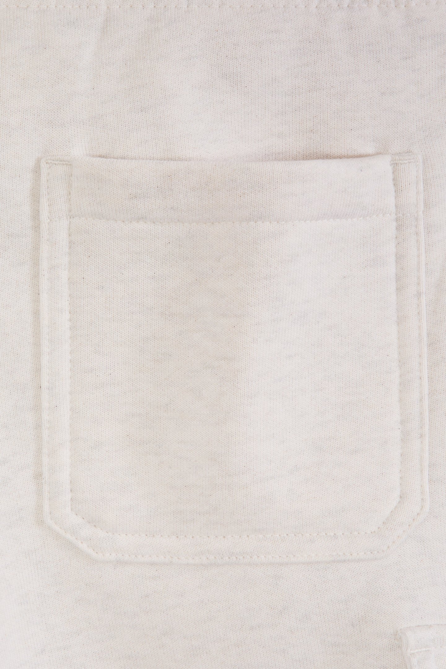 BOYS S&S FLEECE CARGO SHORT IVORY 5