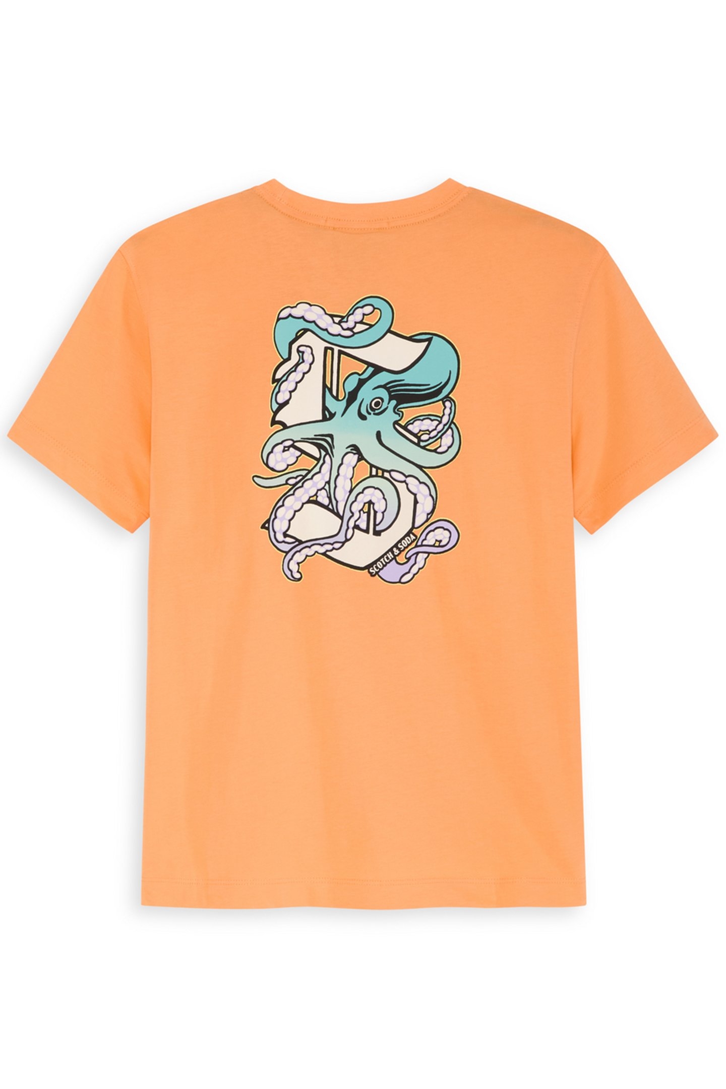 BOYS S&S GRAPHIC TEE NECTARINE 2