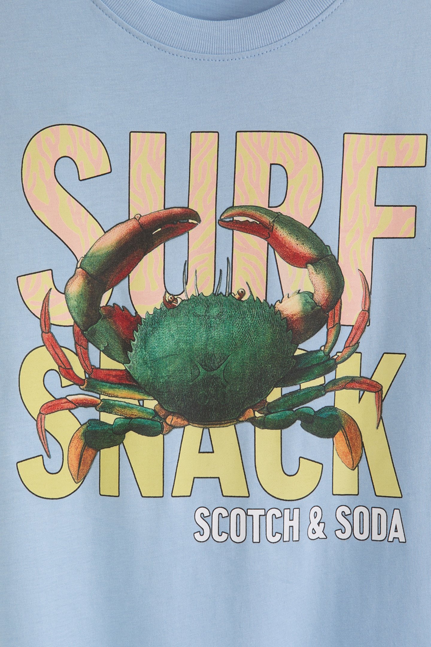 BOYS S&S GRAPHIC TEE LT BLUE PASTEL 3