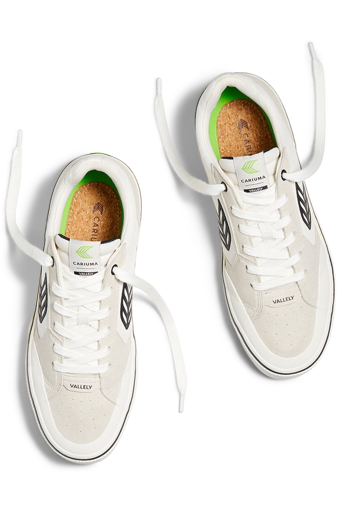 VALLELY PRO VINTAGE WHITE SUEDE AND OFF-WHITE CORDURA BLACK 3