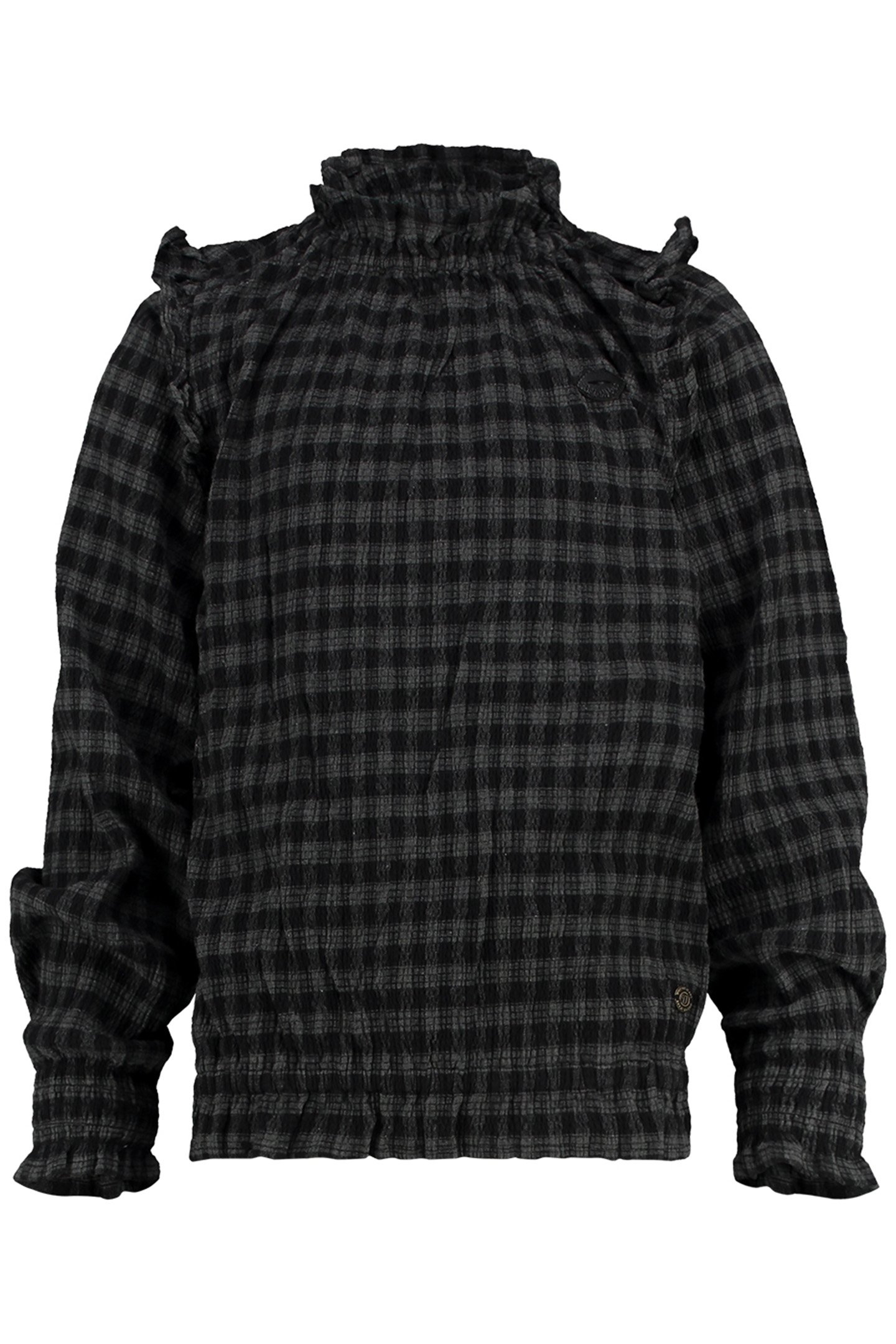 GIRL'S LUISA BLOUSE DEEP BLACK 1