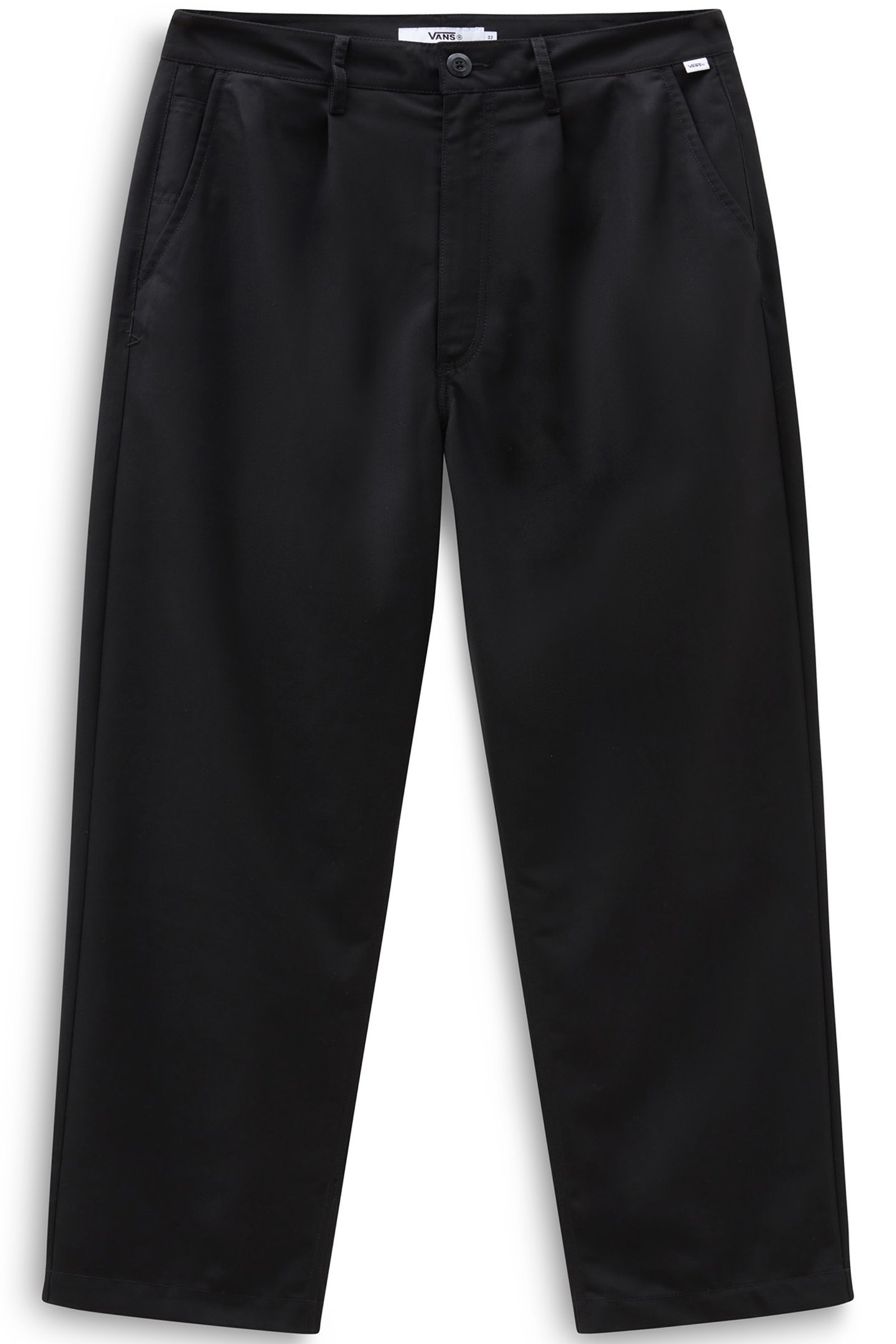 PLEAT FRONT PANT LX BLACK 1