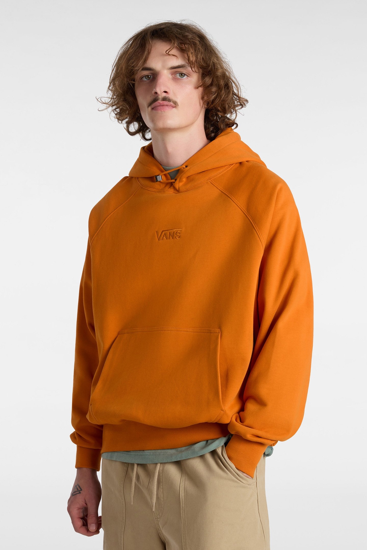 LX PREMIUM HOODIE FLEECE MARMALADE 1
