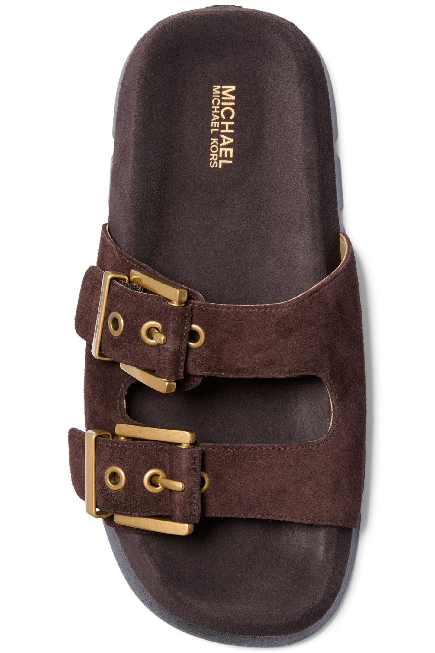 COLBY FLAT SANDAL IN CHOCOLATE BROWN 3