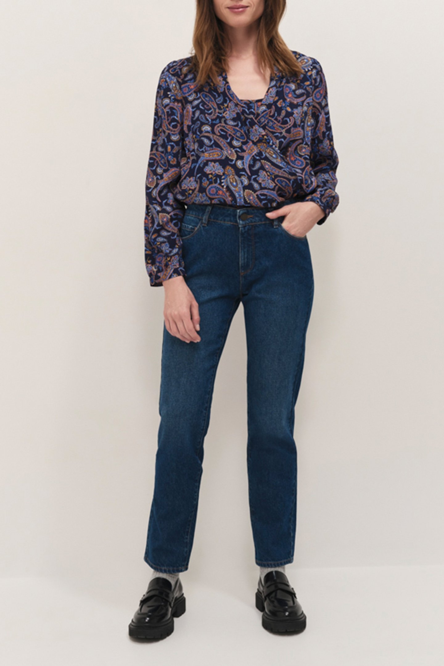 LE CARLA - MOONLIGHT 7/8 STRAIGHT JEANS 3