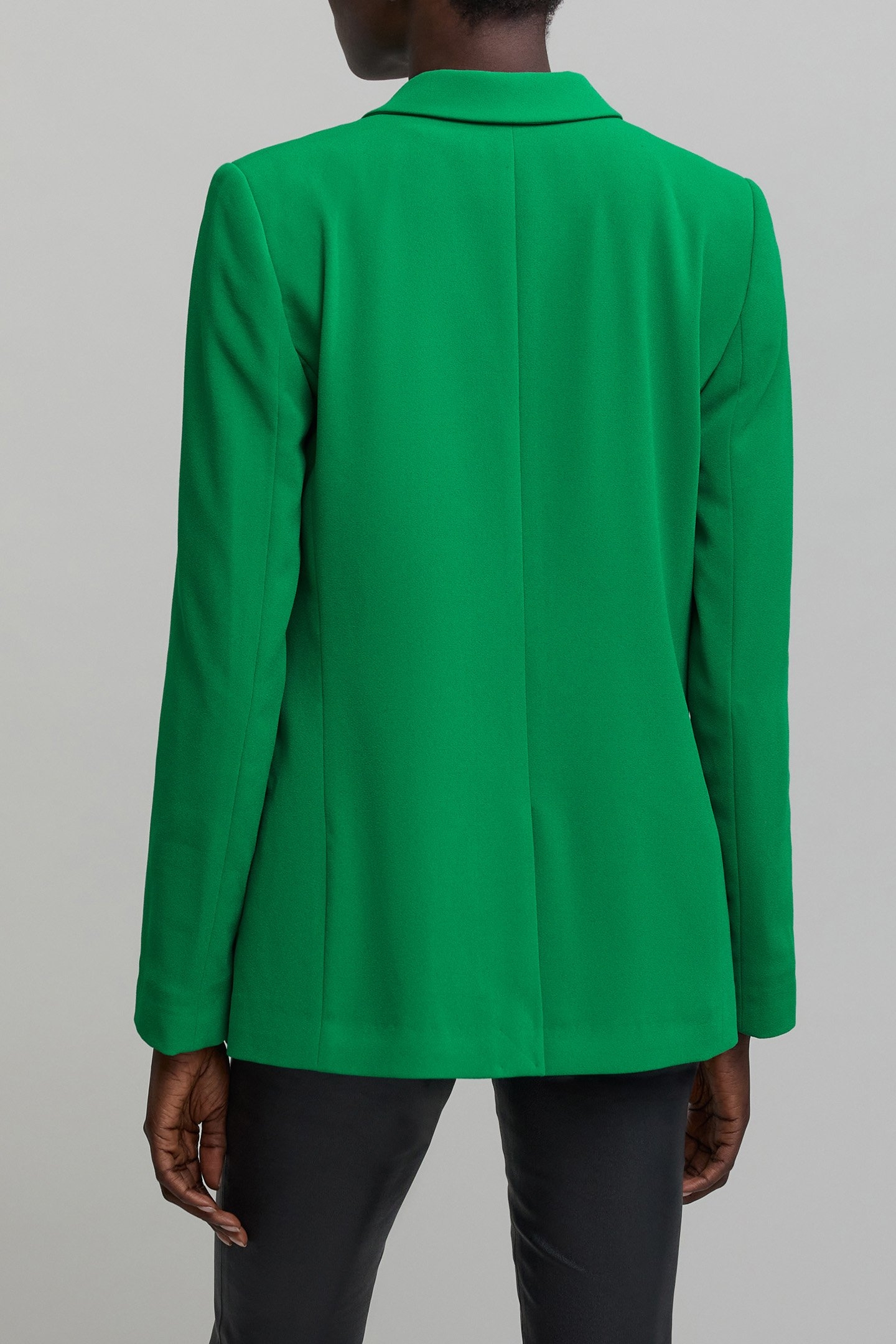 GREEN RECYCLED POLYESTER SUIT JACKET 2