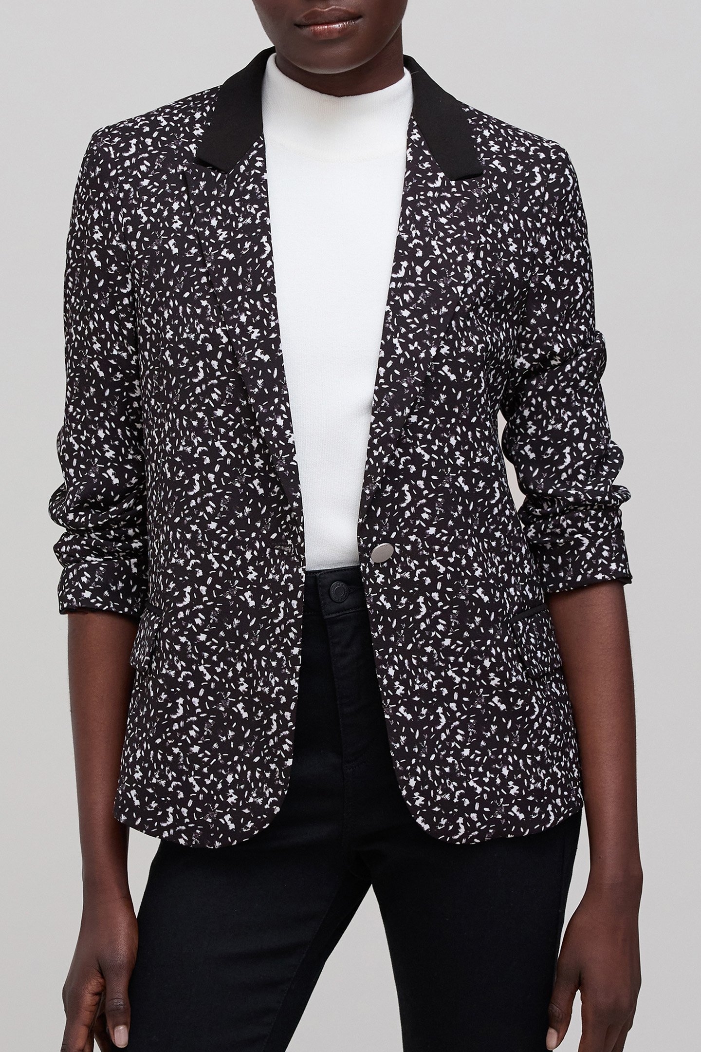 BLACK ROCK TACHIST PRINT SUIT JACKET 1