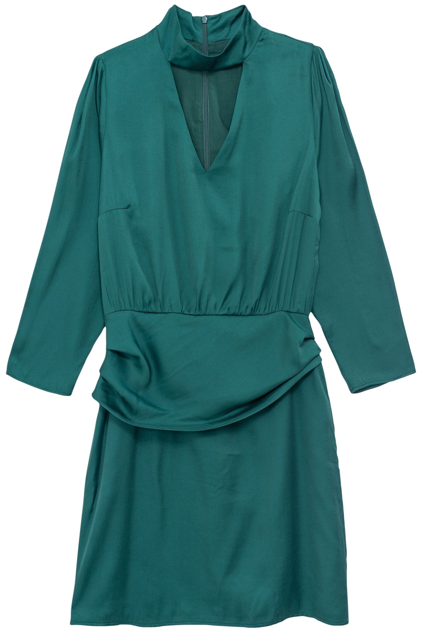EMERALD GREEN MAXI BOW DRESS 1