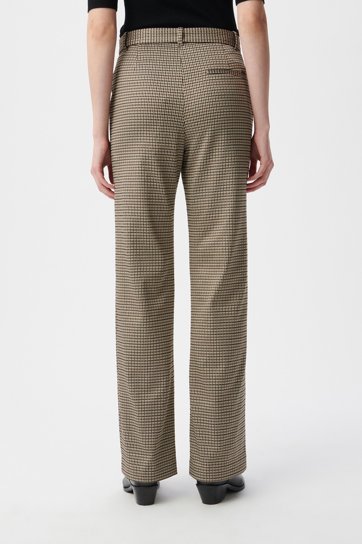 CHECK PATTERN SESAME PANTS 2