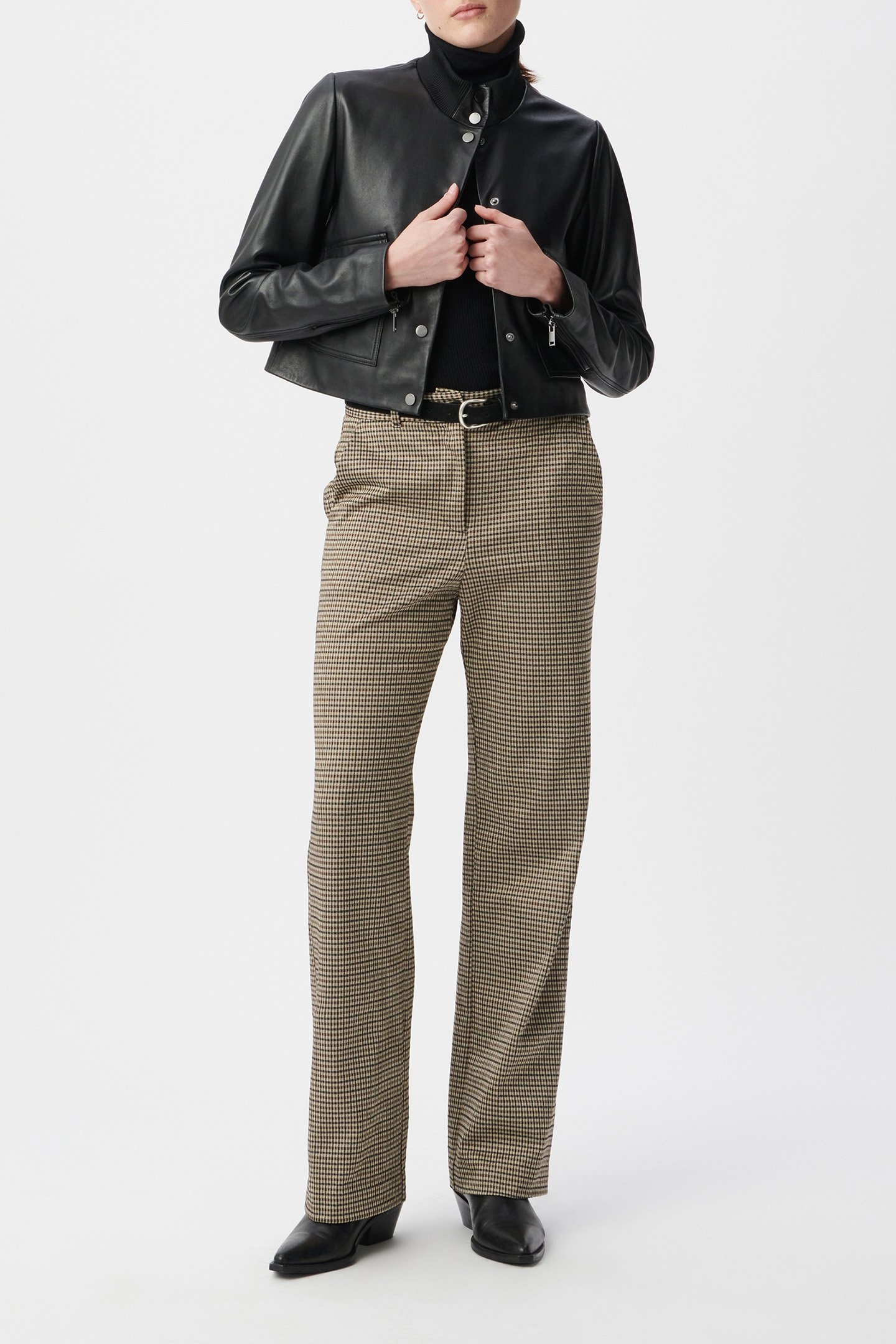 CHECK PATTERN SESAME PANTS 3