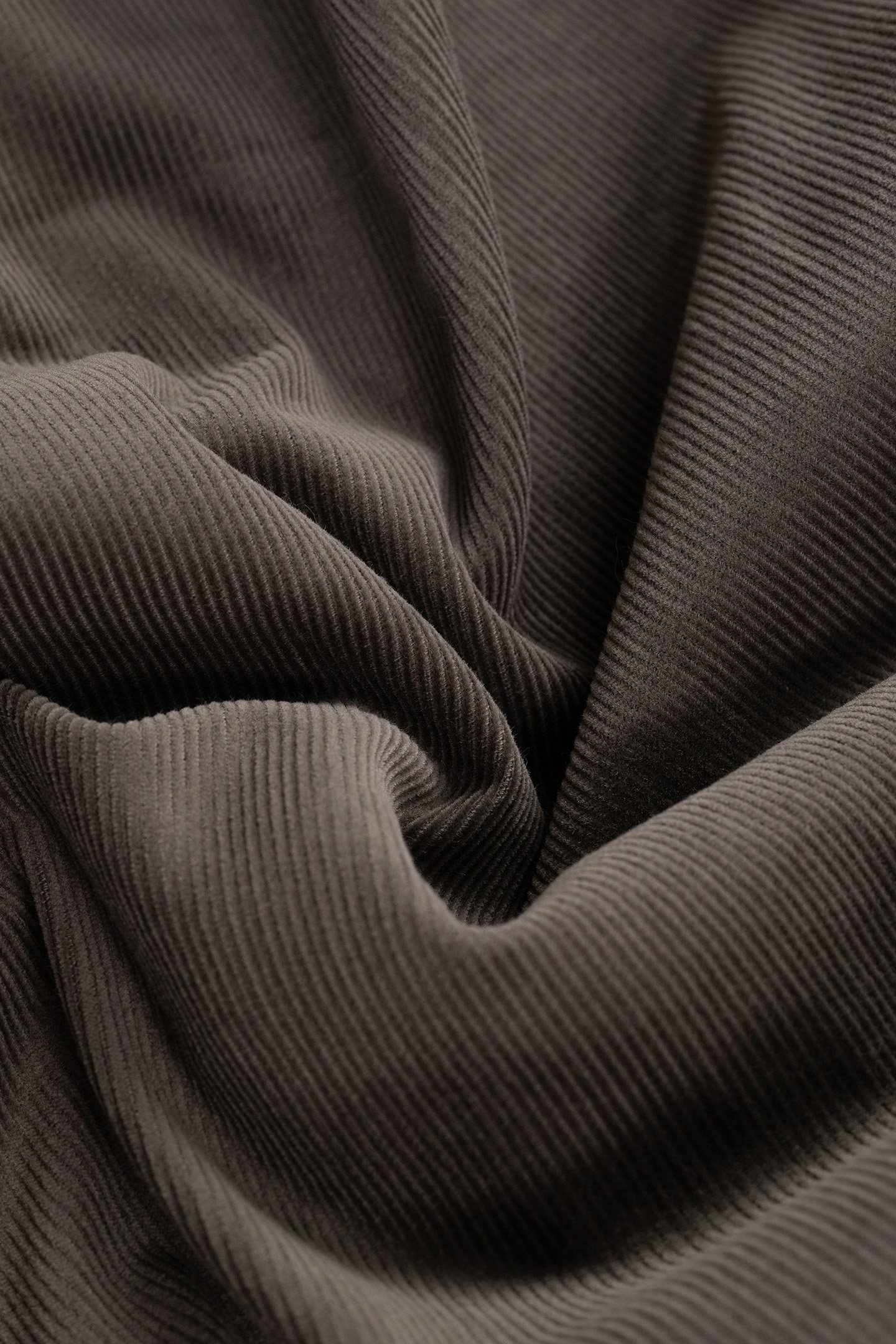 KHAKI BELTED VELOUR SHIRT DRESS 4