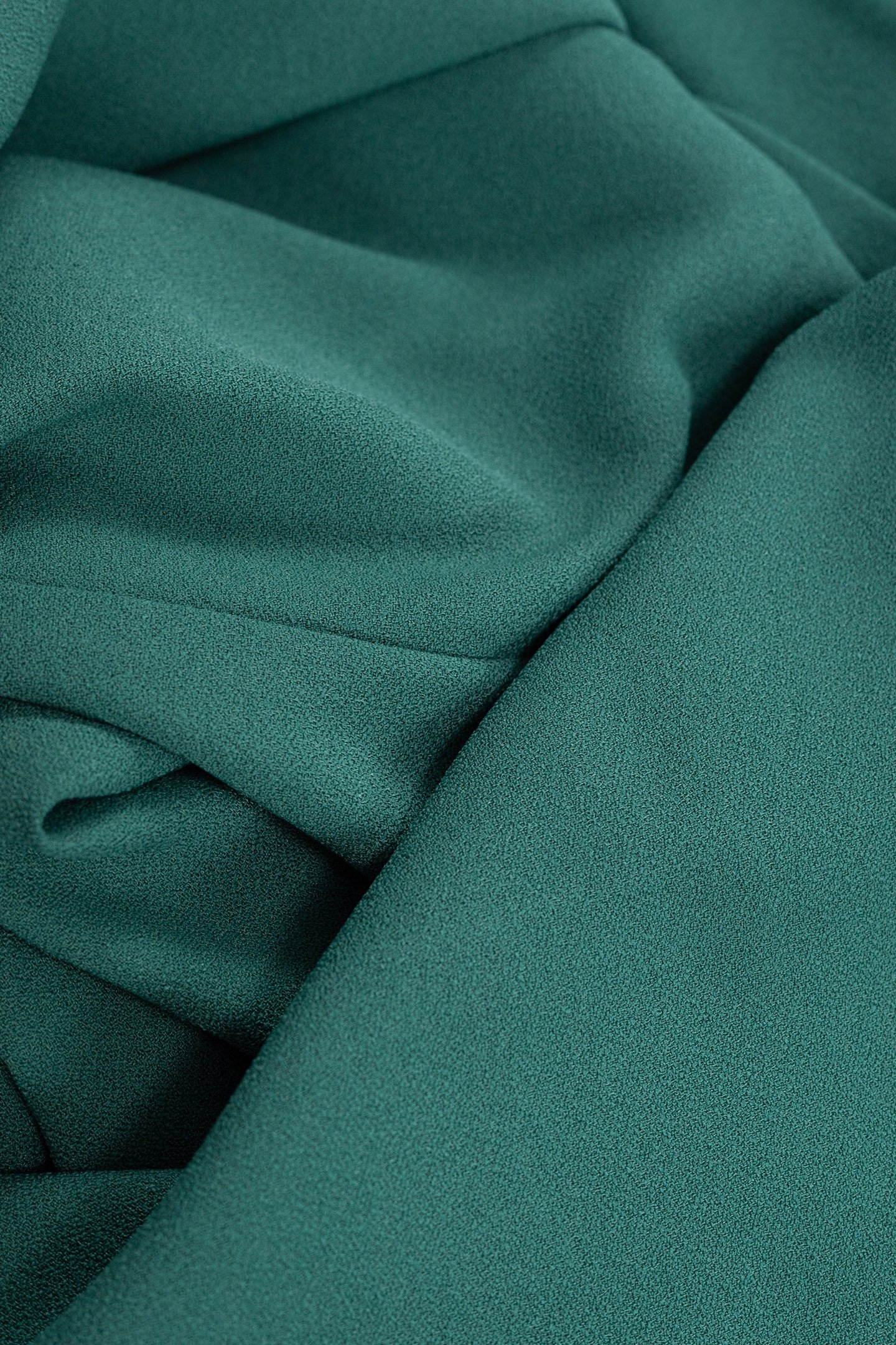 WIDE EMERALD DOUBLE-BREASTED SUIT PANTS 6