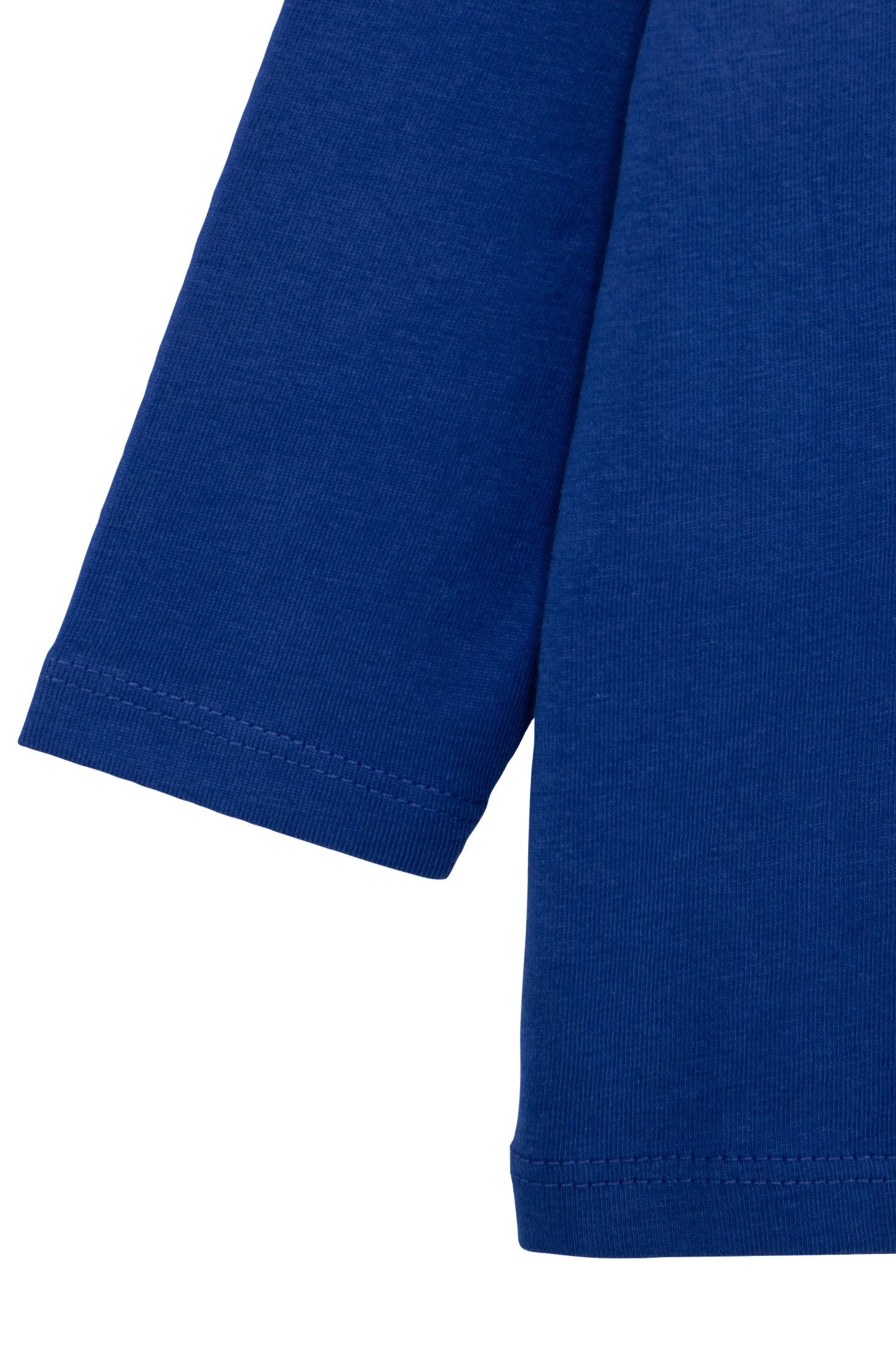 BABY BOY LENTICULAR BLUE ORGANIC COTTON T-SHIRT 4