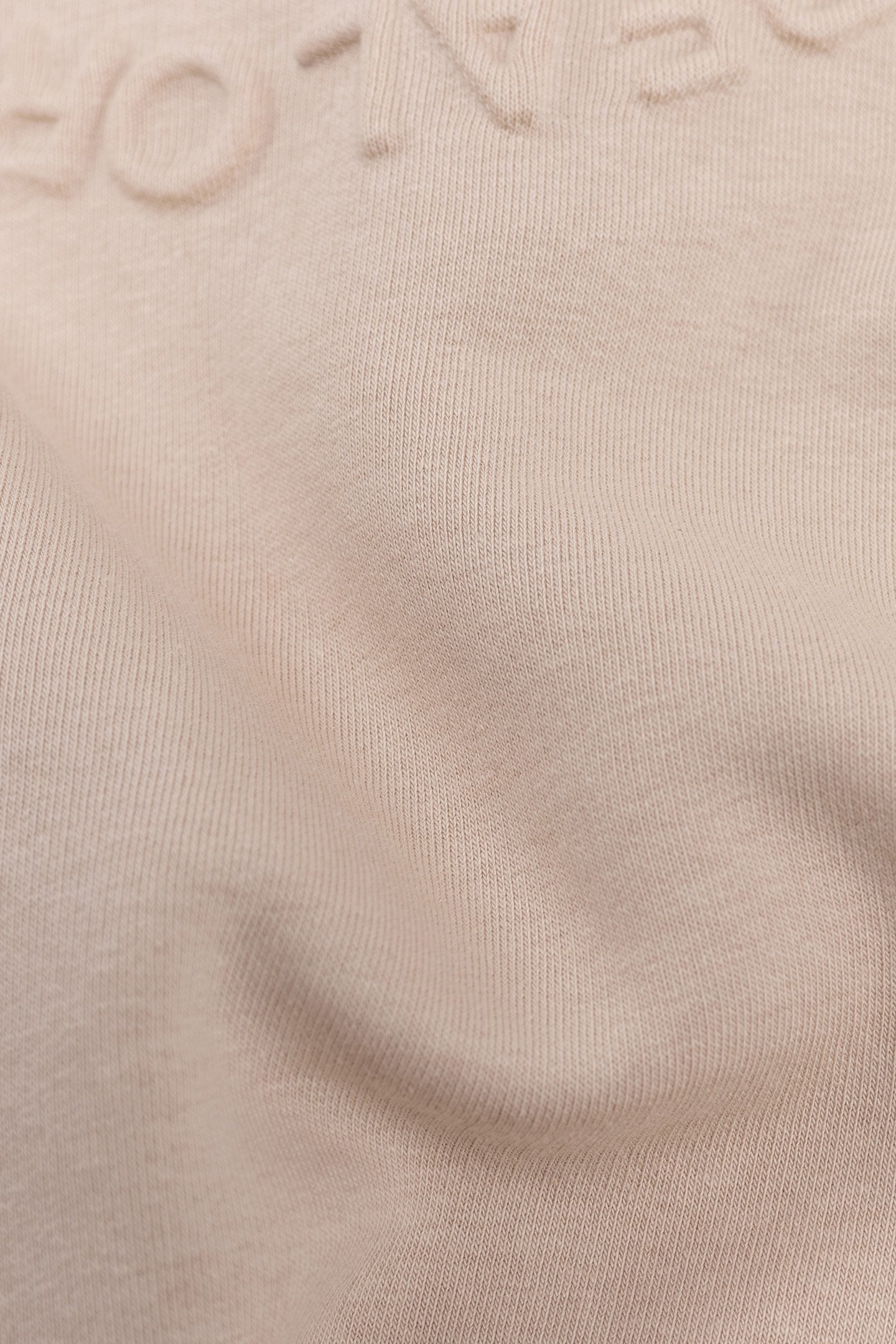 BOYS' BEIGE HOODIE WITH EMBOSSED MESSAGES 7