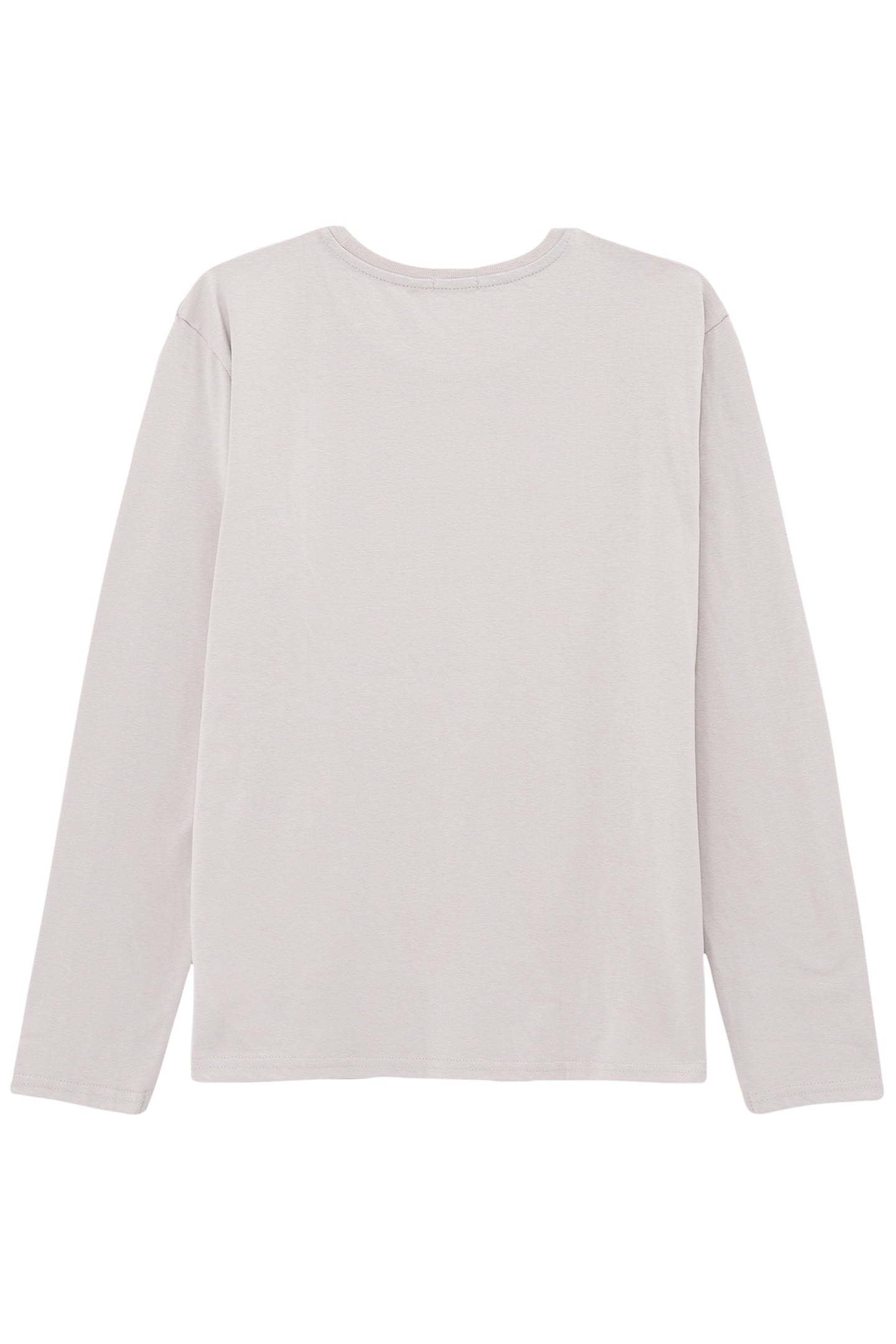 BOY'S BEIGE ORGANIC COTTON T-SHIRT WITH EMBROIDERED SLOGAN 2