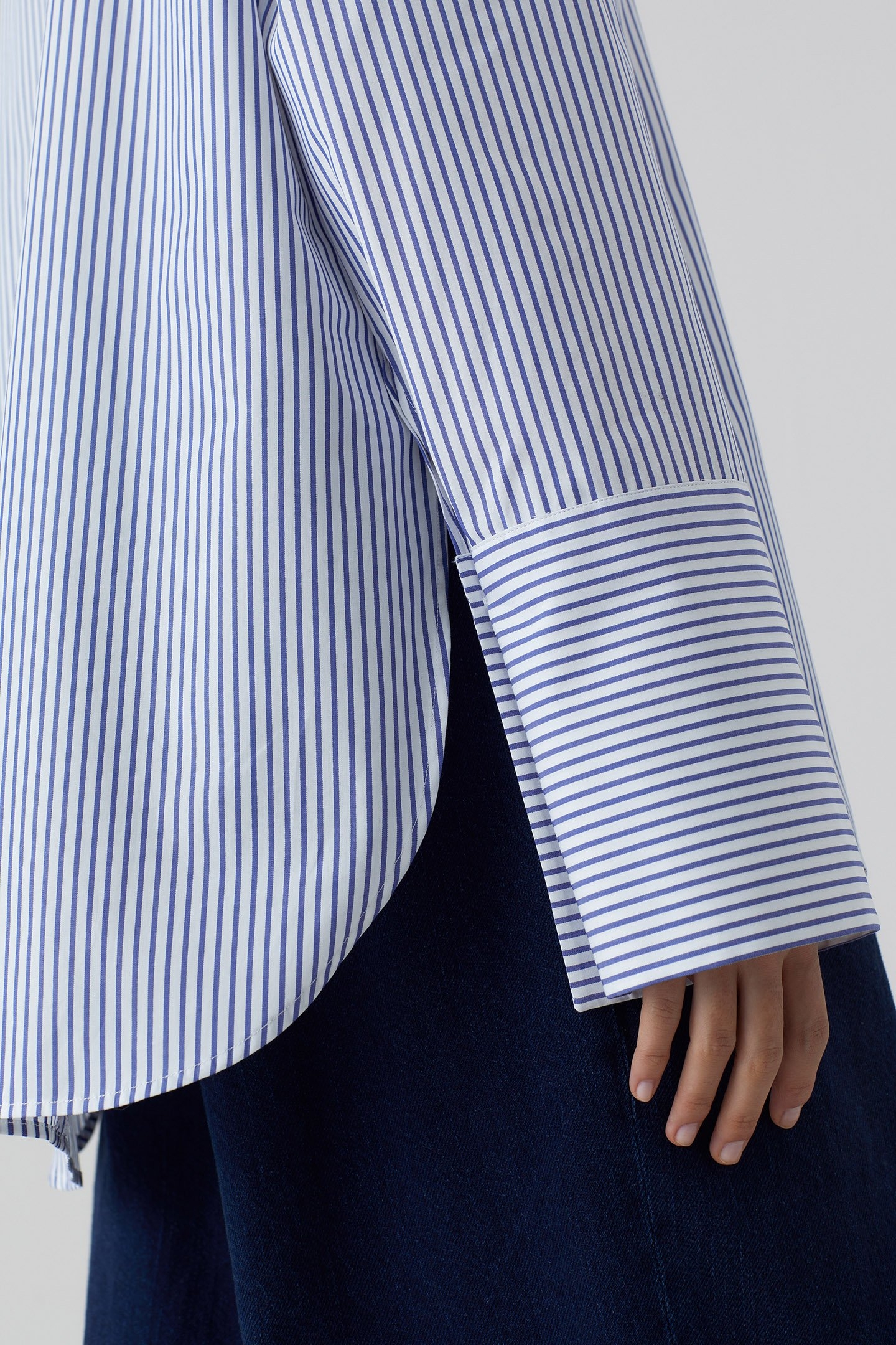 HIGH CUFF TOP SHIRTS & BLOUSES IVORY 6