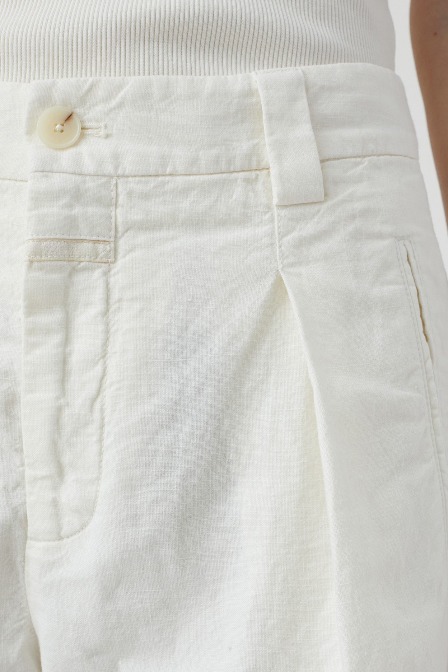 IDABEL SHORTS IVORY 5