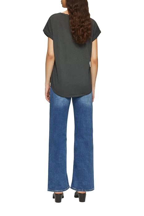 S.OLIVER-QS T-SHIRTS BLACK 3