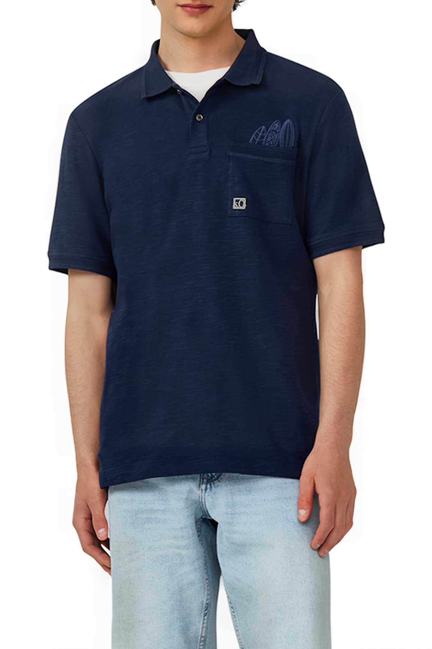S.OLIVER POLOS BLUE 1