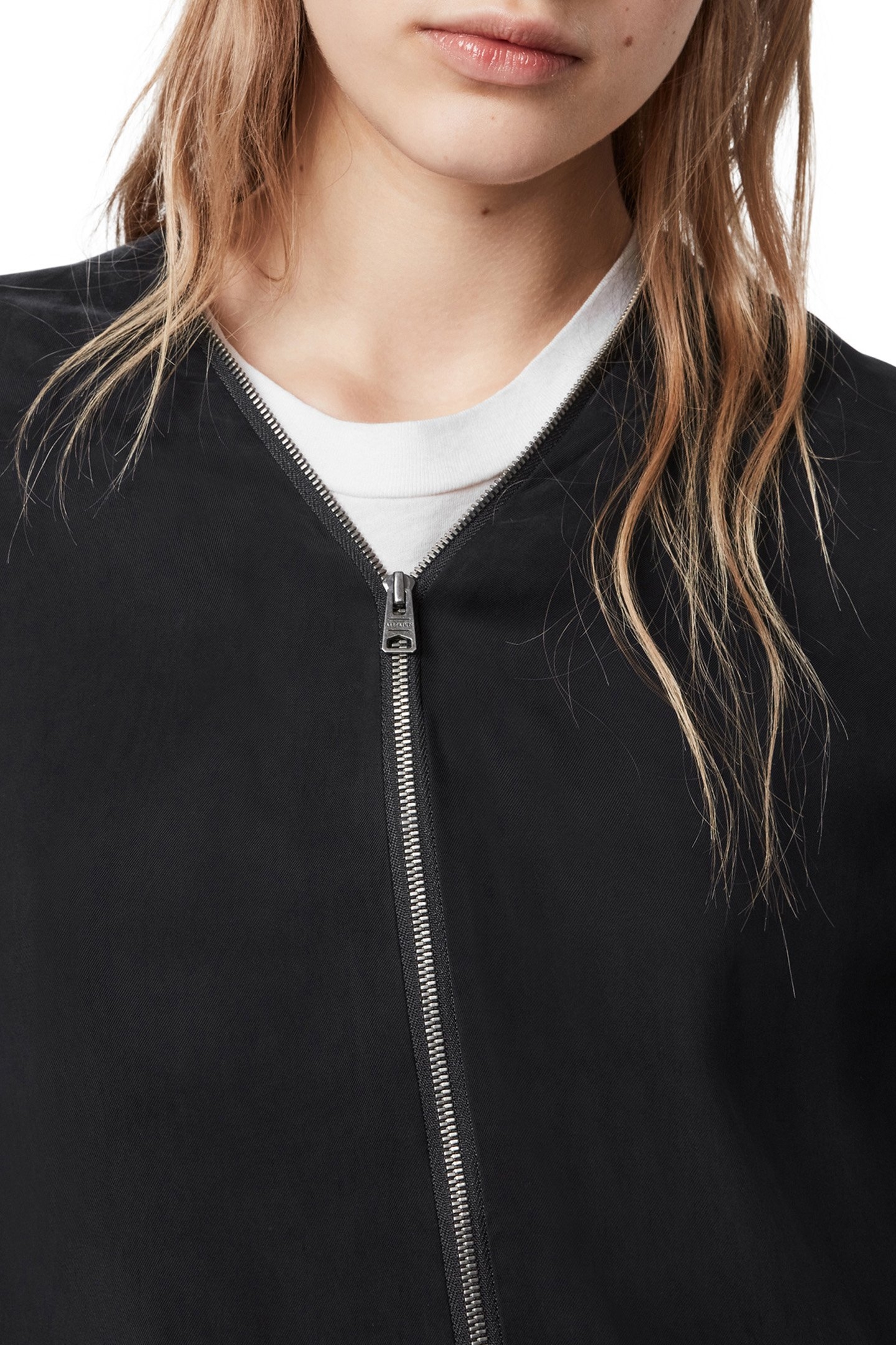 JAMIE ZIP CARDIGAN BLACK/INK NAVY 4