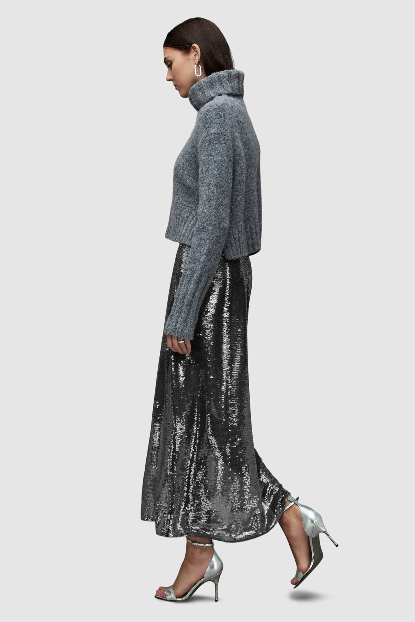 OPAL SPARKLE SKIRT CITY SMOKE GREY 7