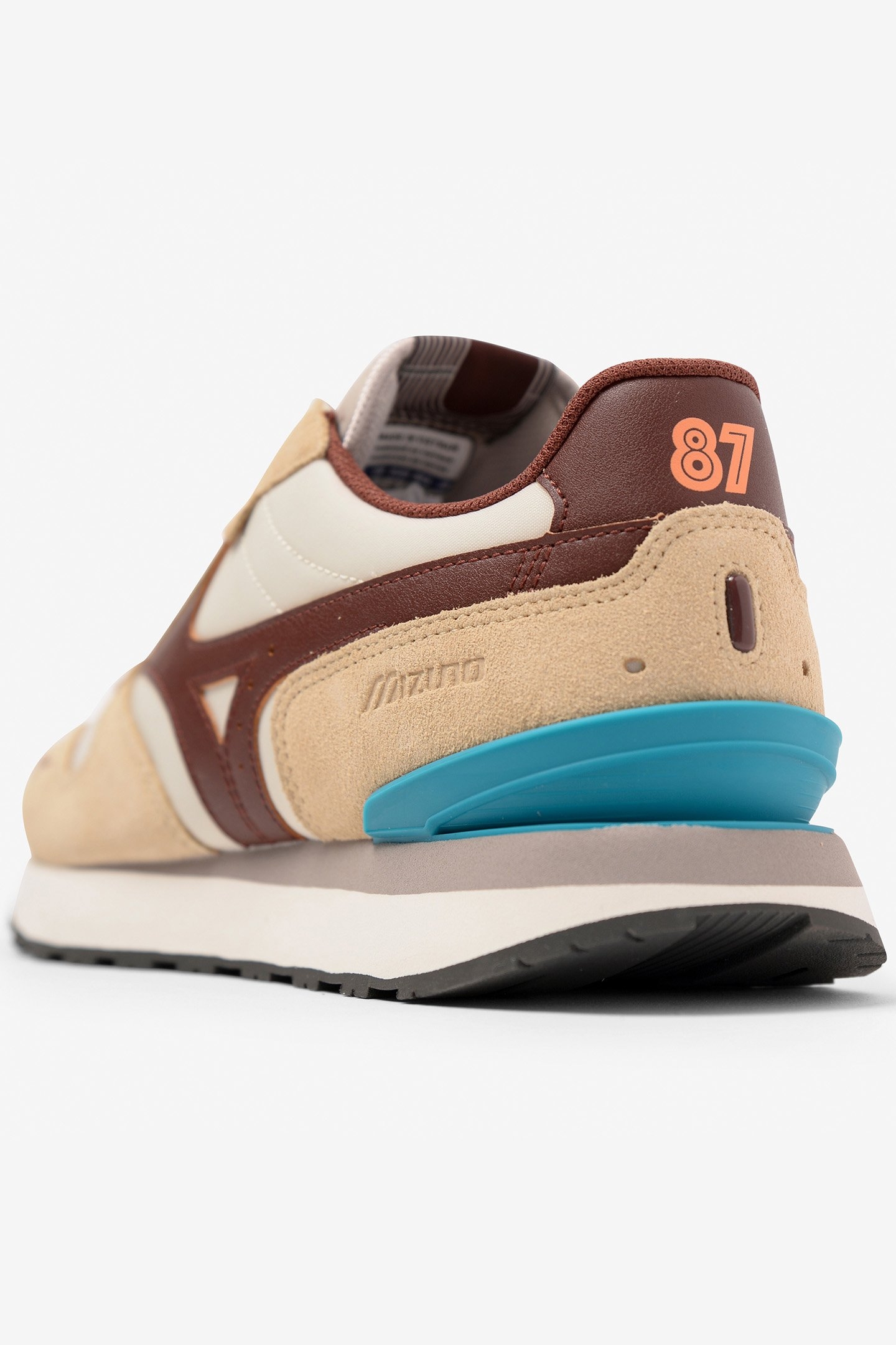 UNISEX SHOE S.L.MIZUNO RB87 SILVER BIRCH/RUM RAISIN/M.DESERT 3