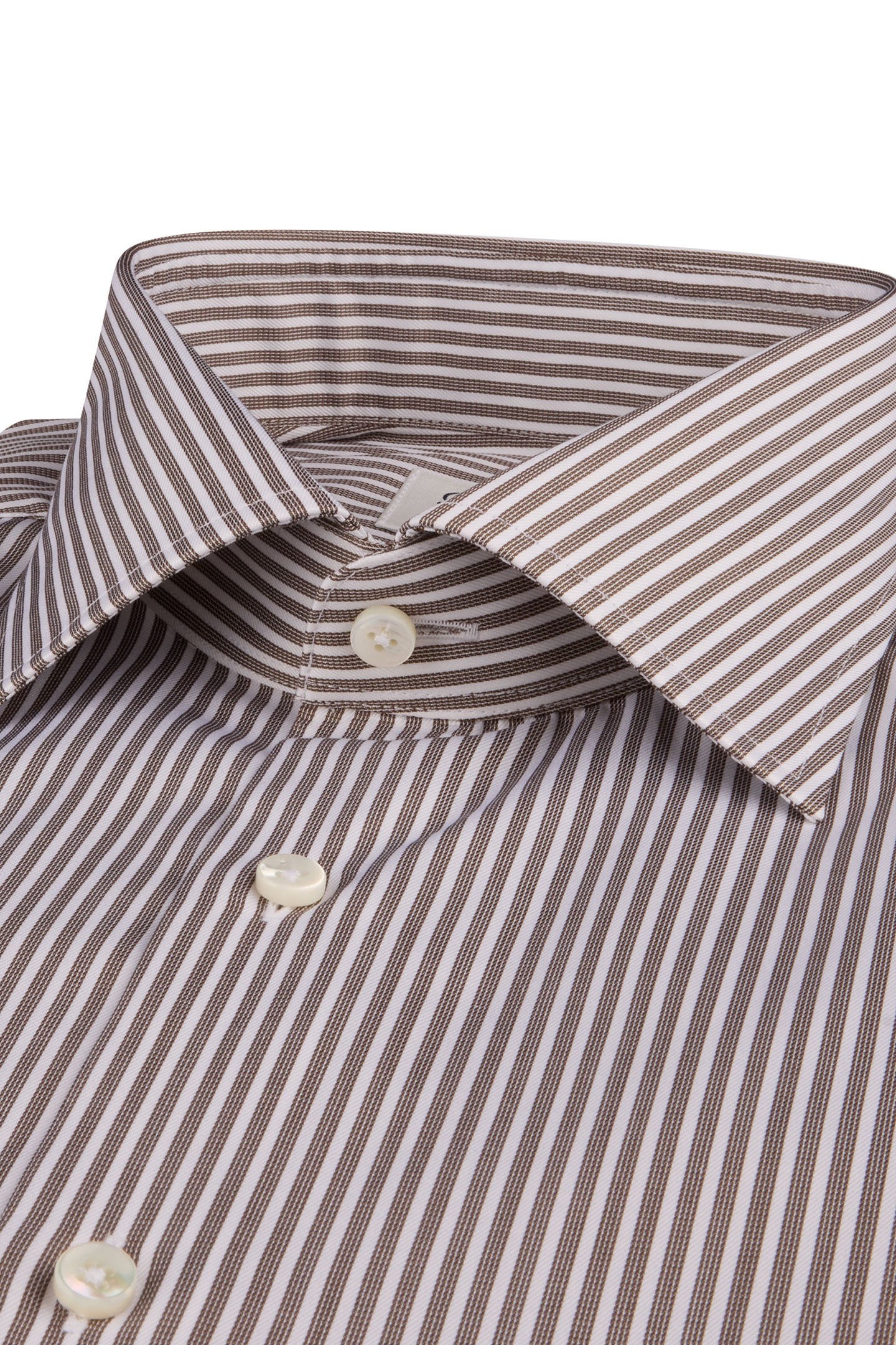 FITTED BODY/77, RM CUFF BROWN STRIPE 2