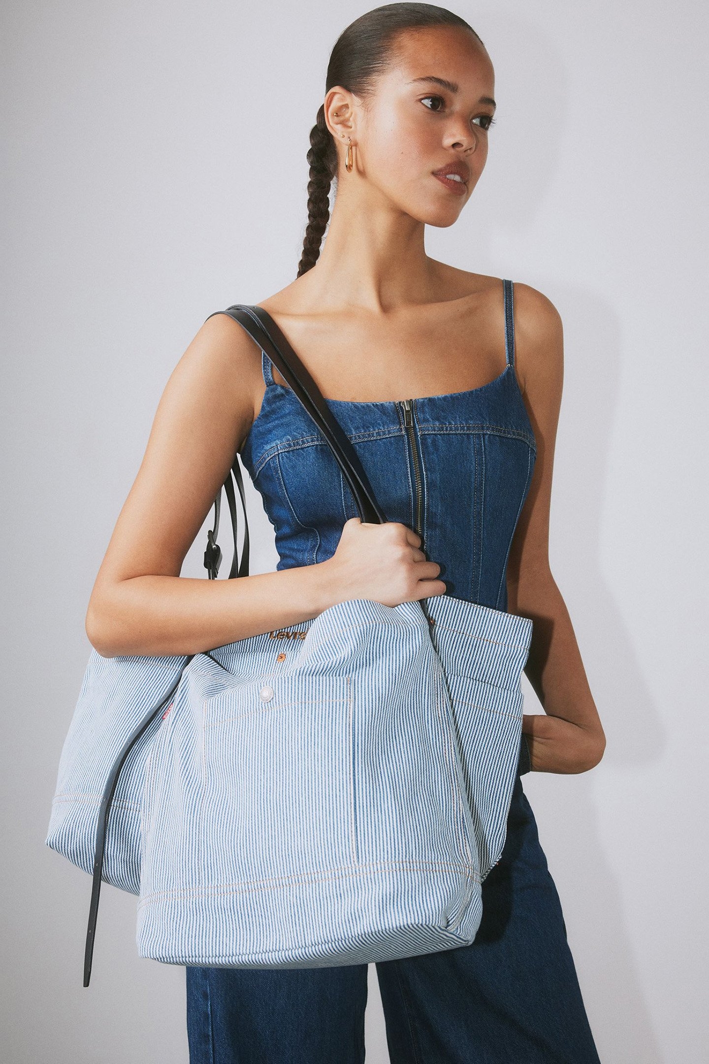 LEVI'S® HERITAGE BUCKET BAG IN STRIPE 3