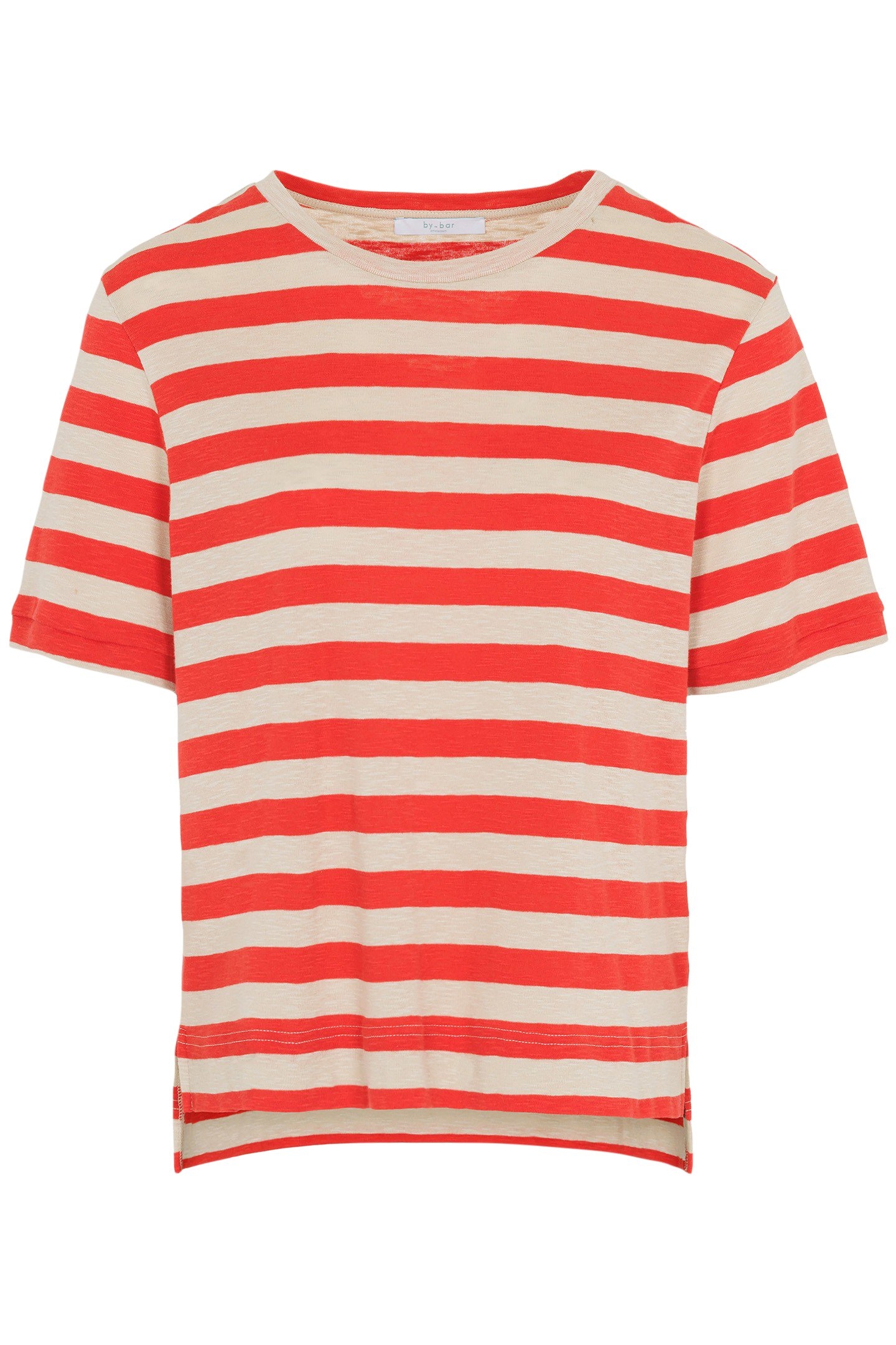 HOPE BIG STRIPE TOP POPPY RED 3