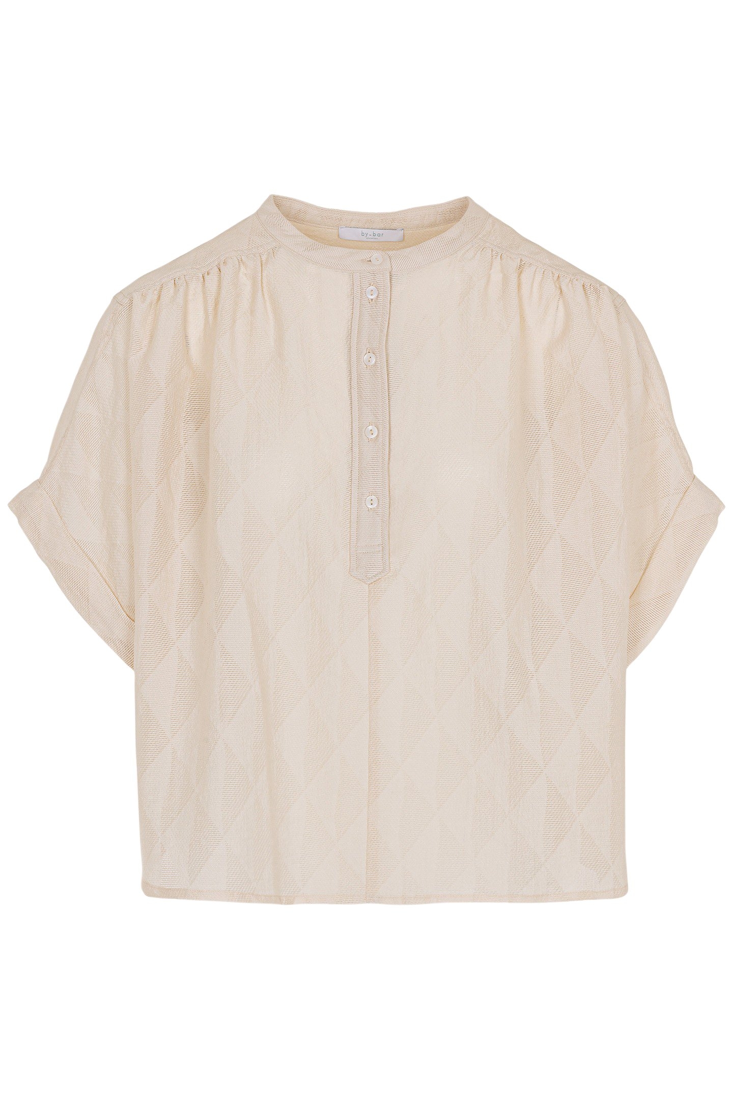 AXEL GEO BLOUSE CHALK 4